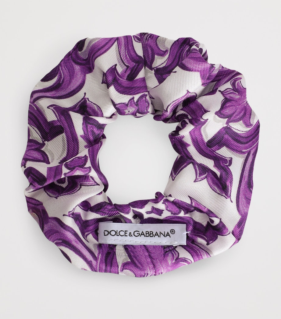 Silk Majolica Hair Tie I23TN-MAIOLICA 1 Image 2