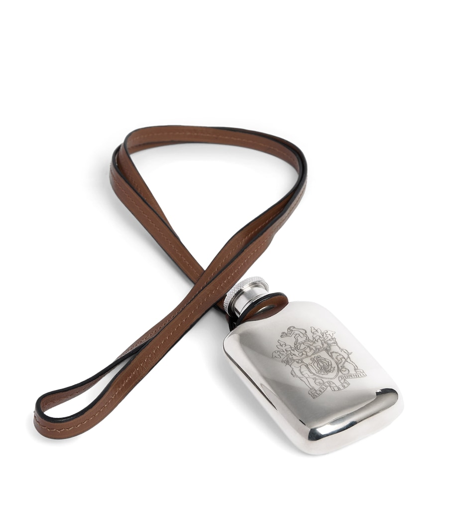 Dunhill Mini Armorial Flask Image 4