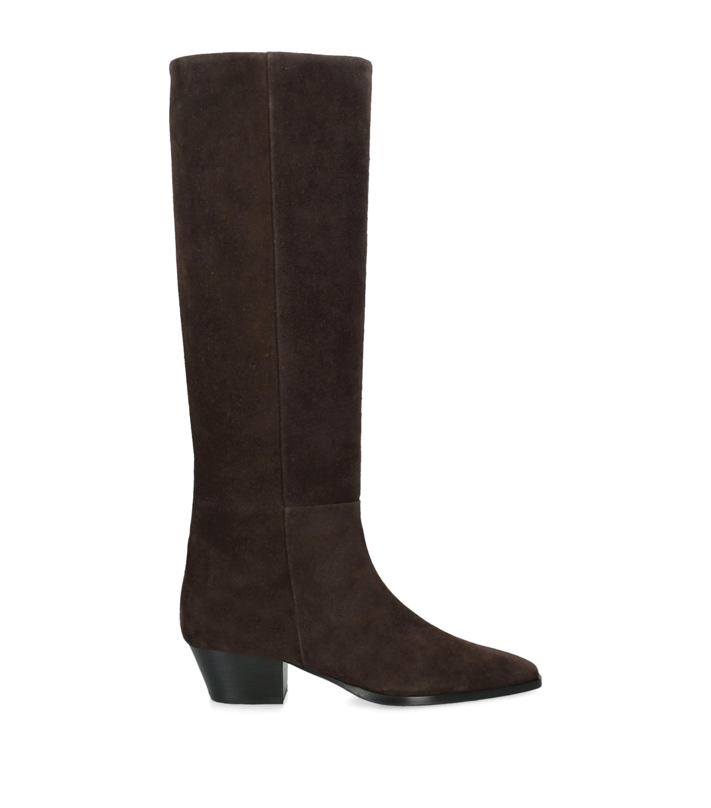 Aeyde Medea Knee High Boot 45 In Brown