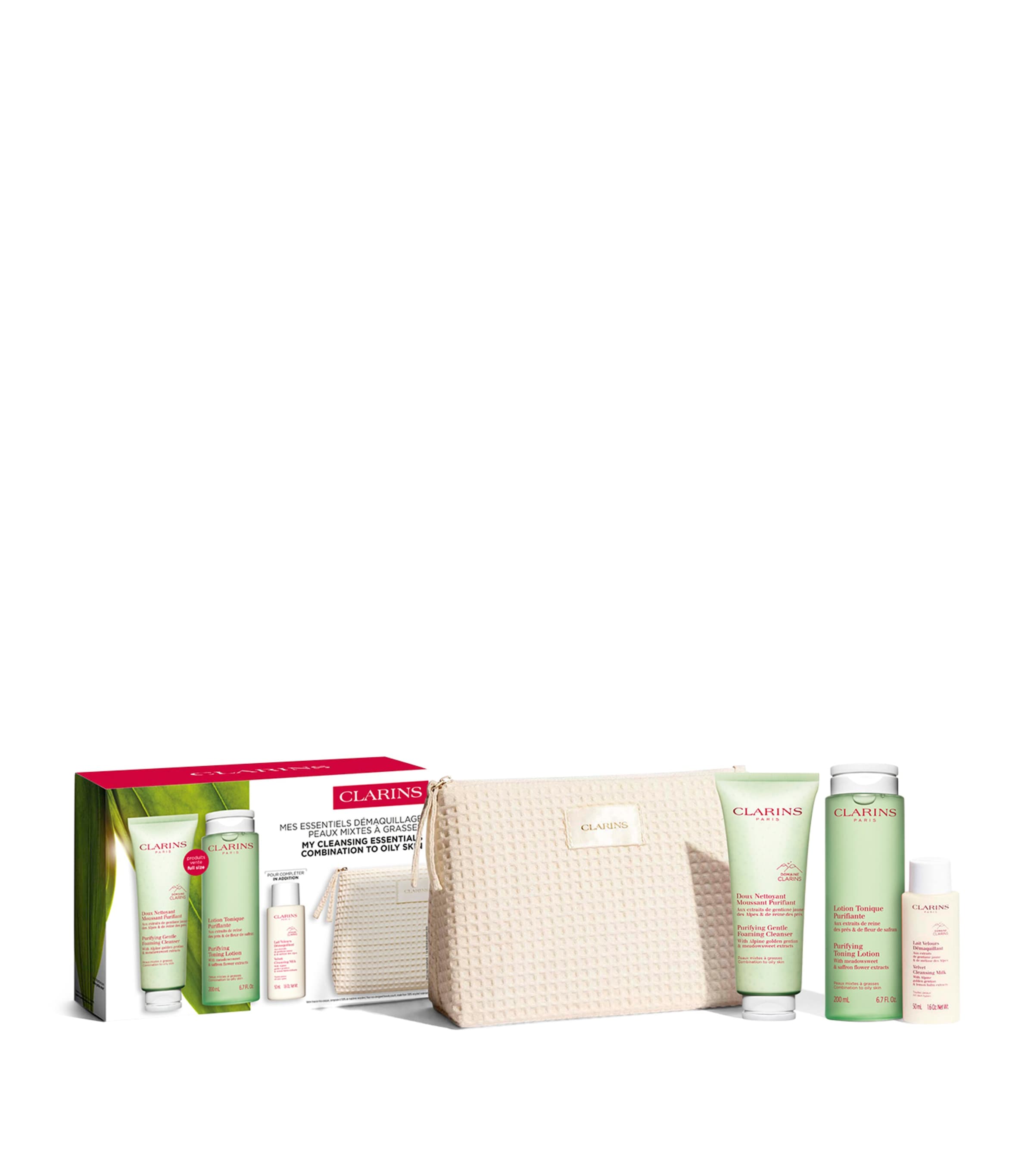 Clarins My Cleansing Essentials - Combination to Oily Skin Gift Set NO COLOUR Image 1