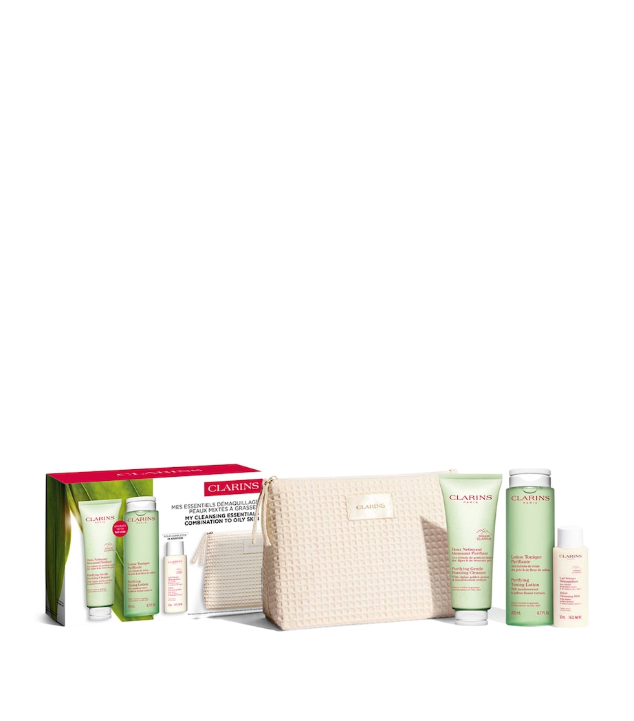 Clarins My Cleansing Essentials - Combination to Oily Skin Gift Set NO COLOUR Image 1