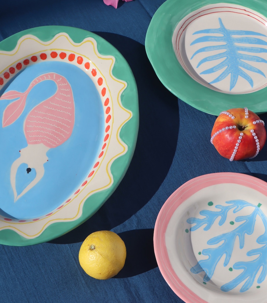 Mermaid Platter Plate (37cm) MULTI Image 3