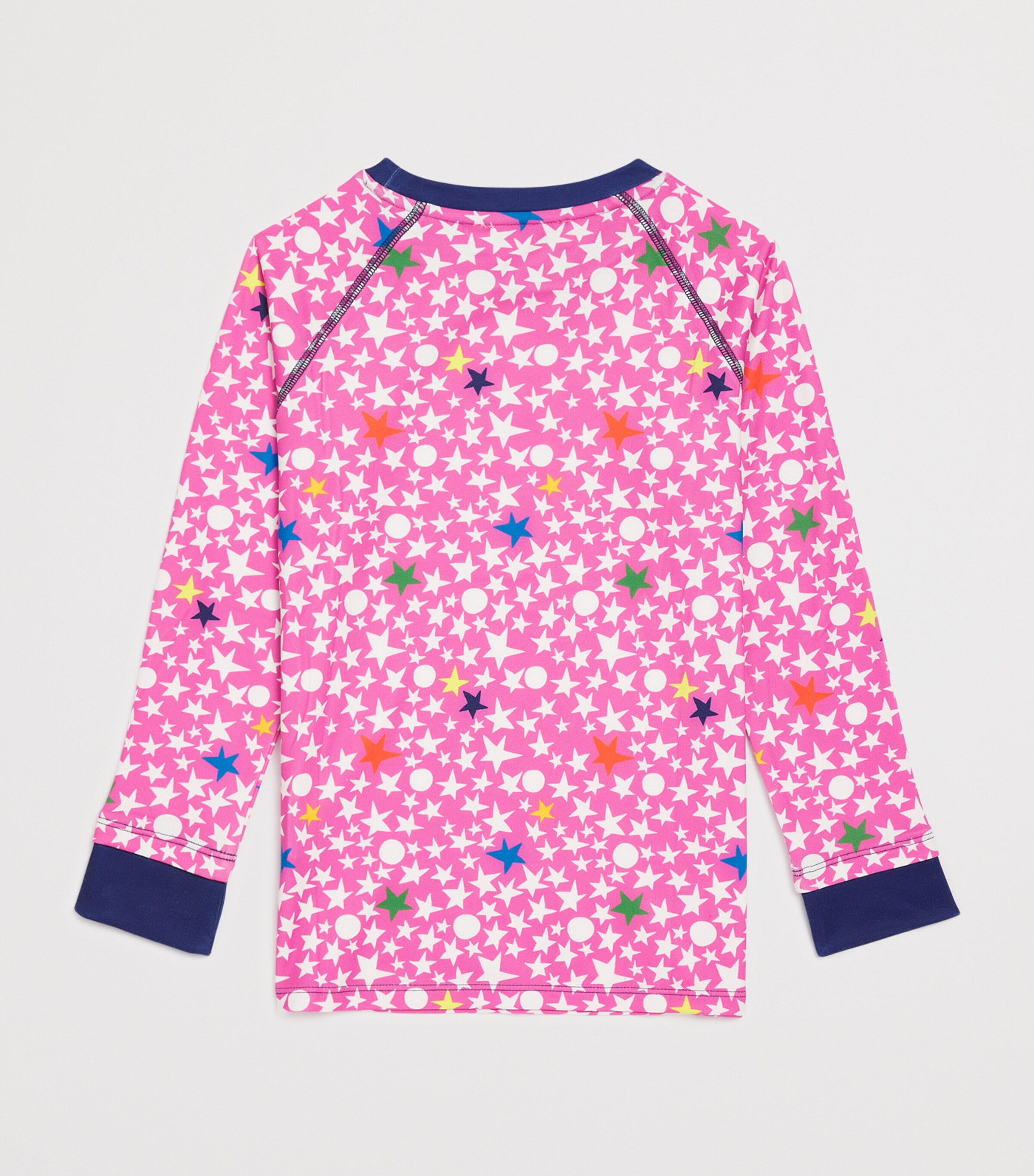 Star Print T-Shirt (6-12 Years) 543MCFUXIA/MULTI Image 2