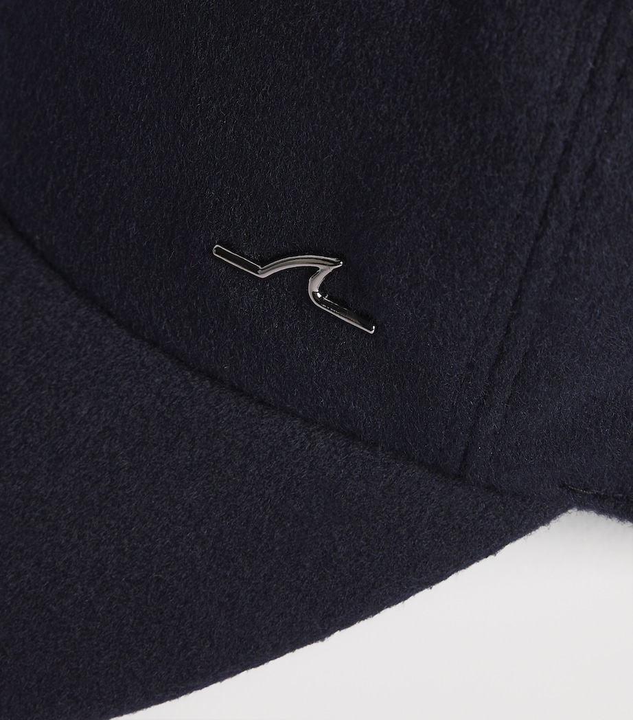 Cashmere Shark Fin Cap 50BLUE Image 4
