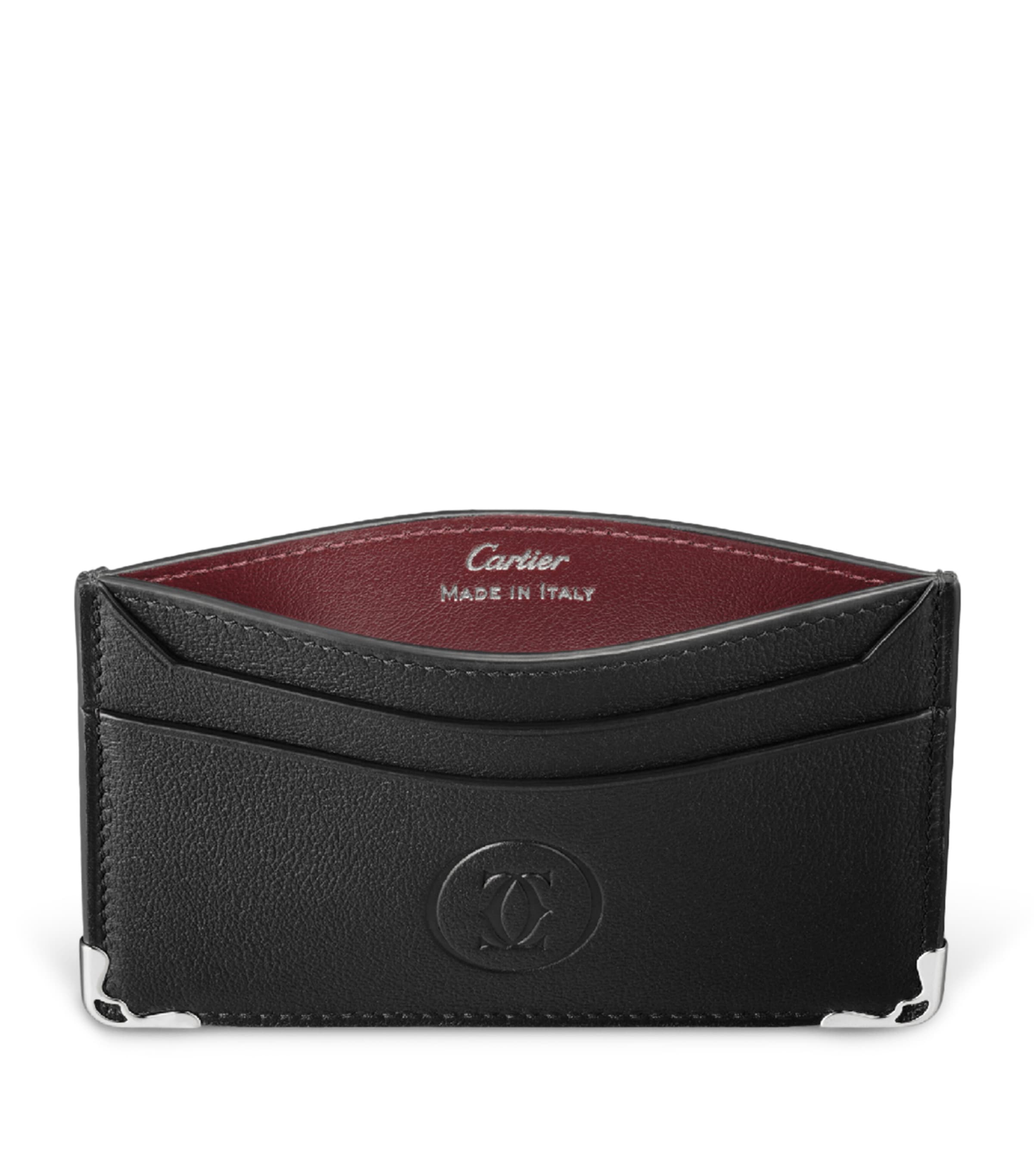 Must de Cartier Double Card Holder BLACK Image 6