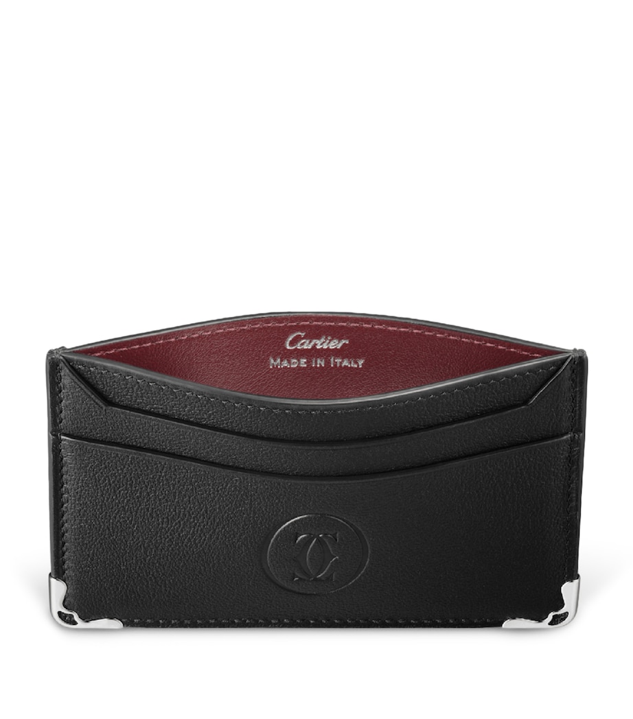 Must de Cartier Double Card Holder BLACK Image 6