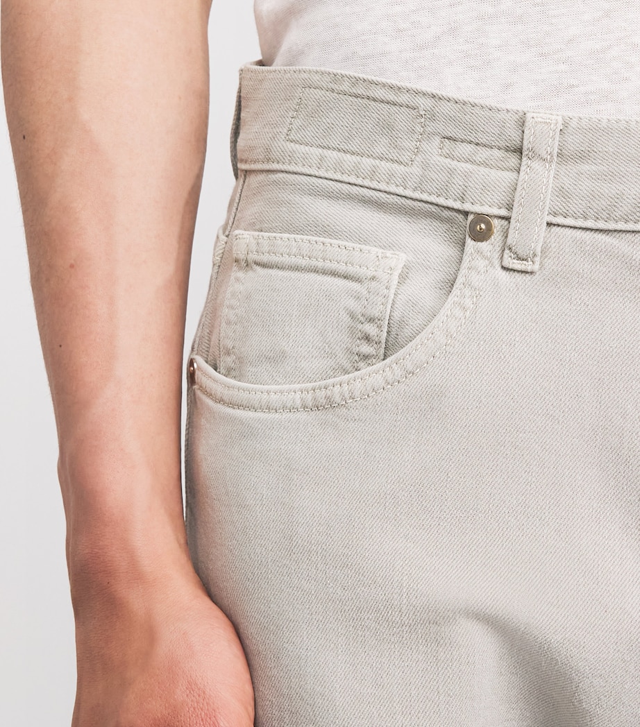 Eleventy Mens Relax Straight Jeans Cardamomo Chiaro Image 3