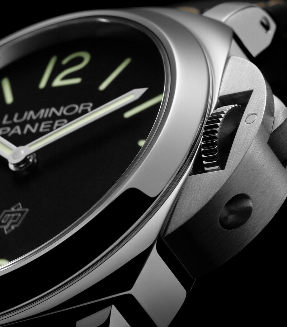 Panerai Stainless Steel Luminor Watch 44mm Black Image 3