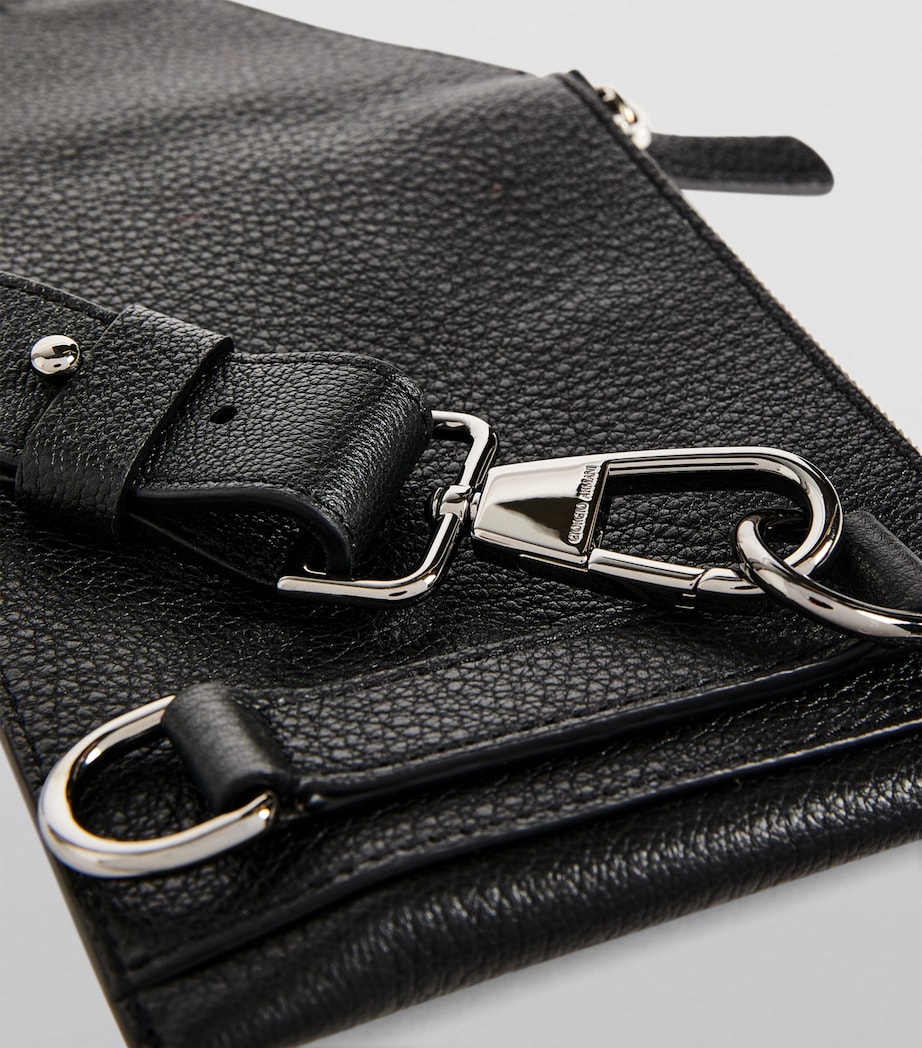 Leather Cross-Body Bag 80001 Image 6