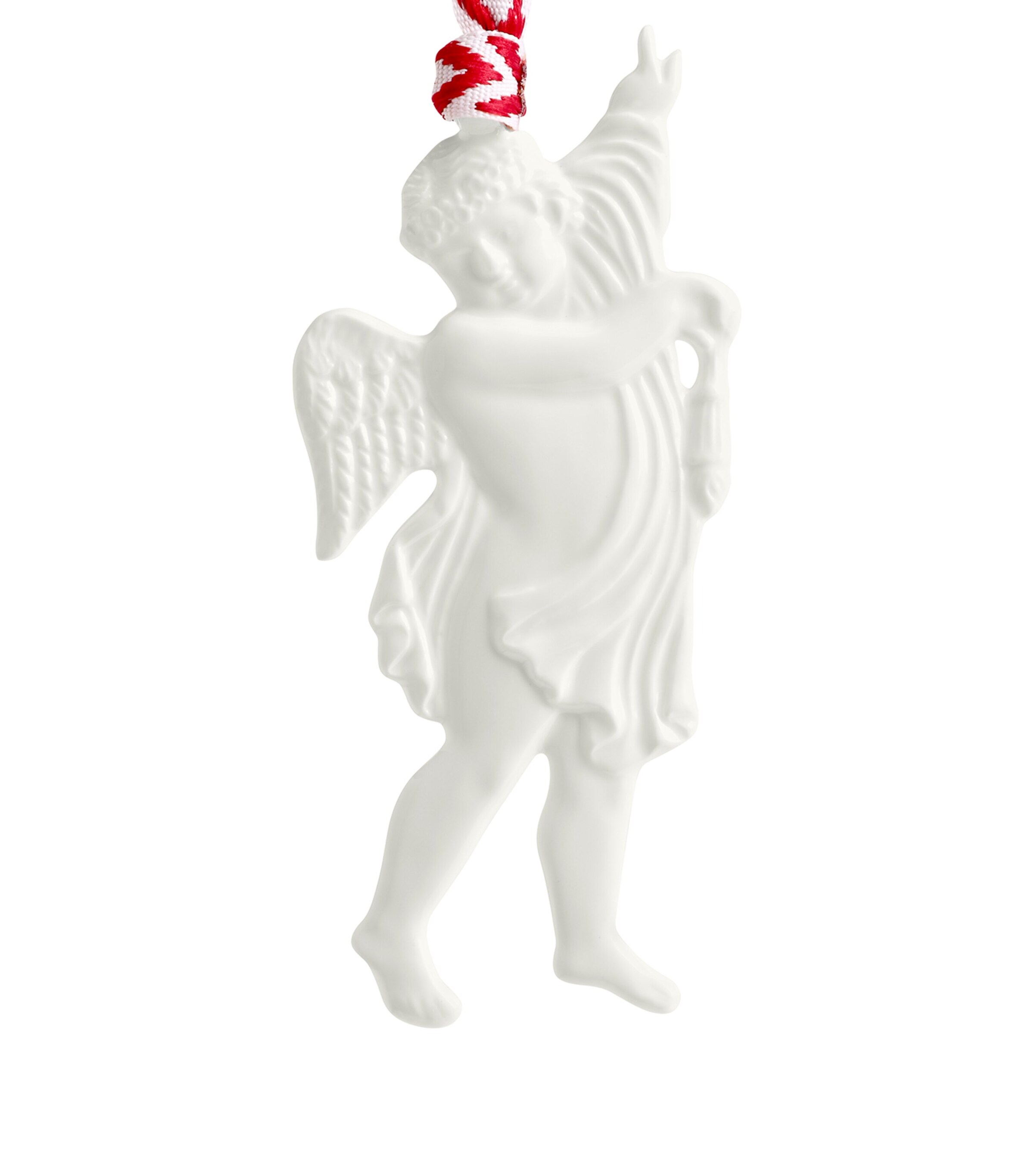 Wedgwood Rafael Cherub Tree Decoration White Image 2