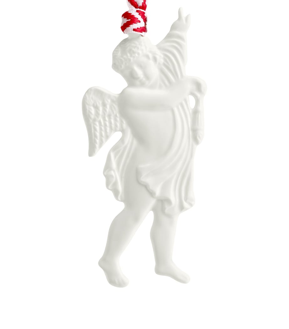 Wedgwood Rafael Cherub Tree Decoration White Image 2