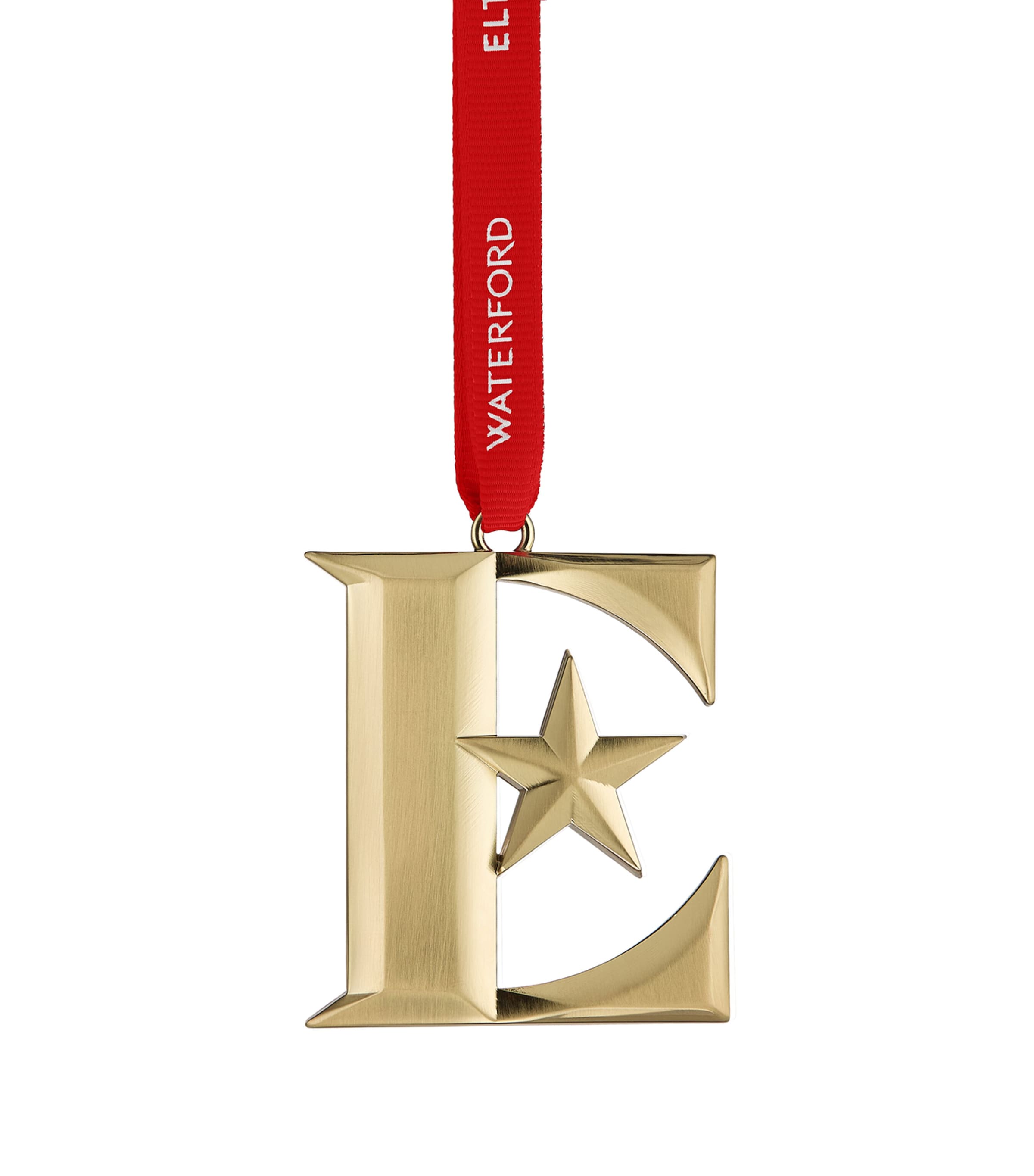 Waterford Elton John Golden E Icon Ornament In Gold