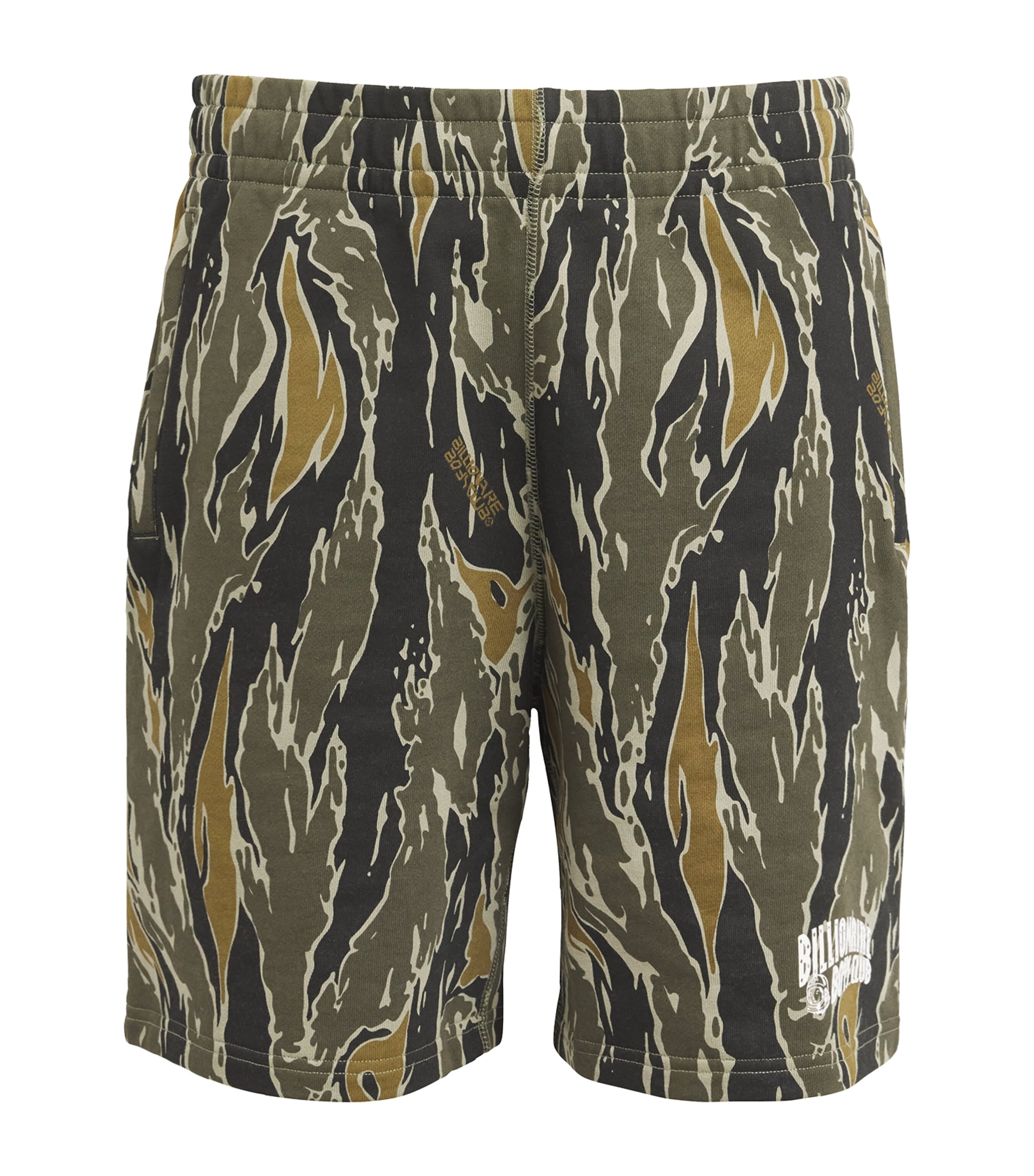 BILLIONAIRE BOYS CLUB CAMOUFLAGE PRINT SWEAT SHORTS 