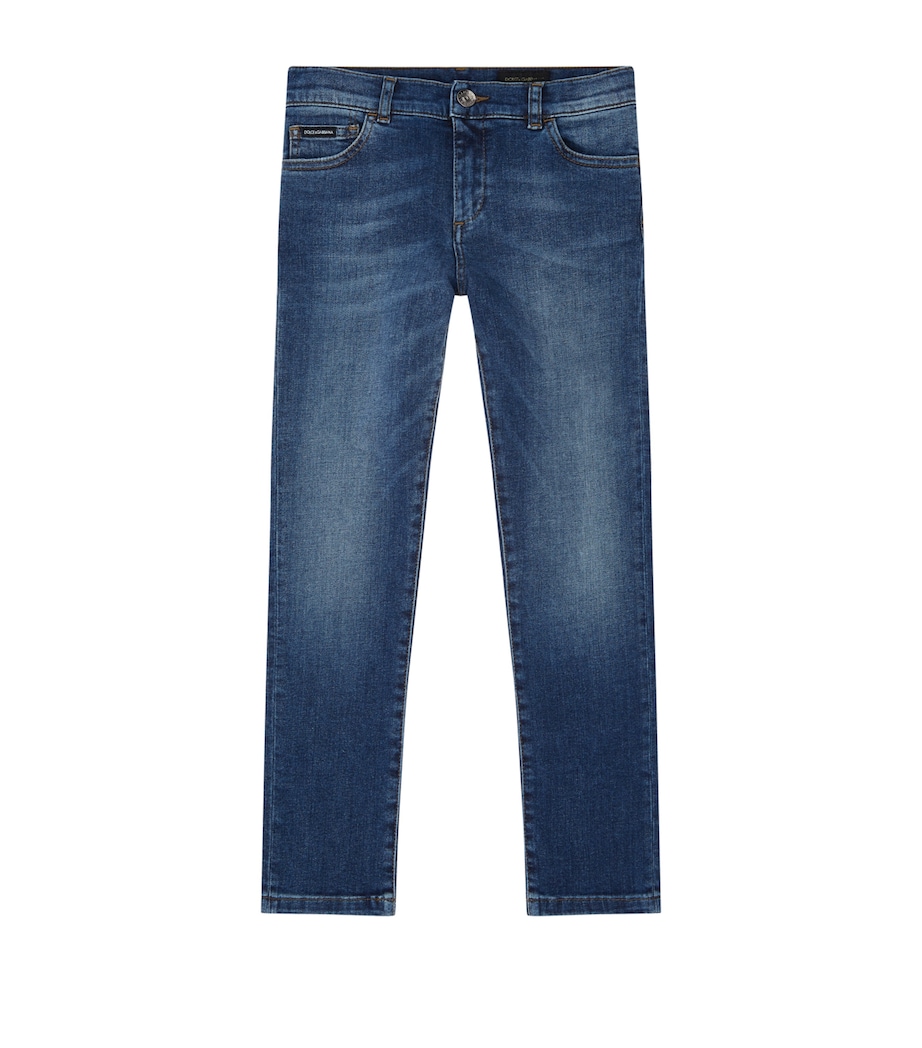 Skinny Jeans B9110-VERY DARK BLUE Image 1