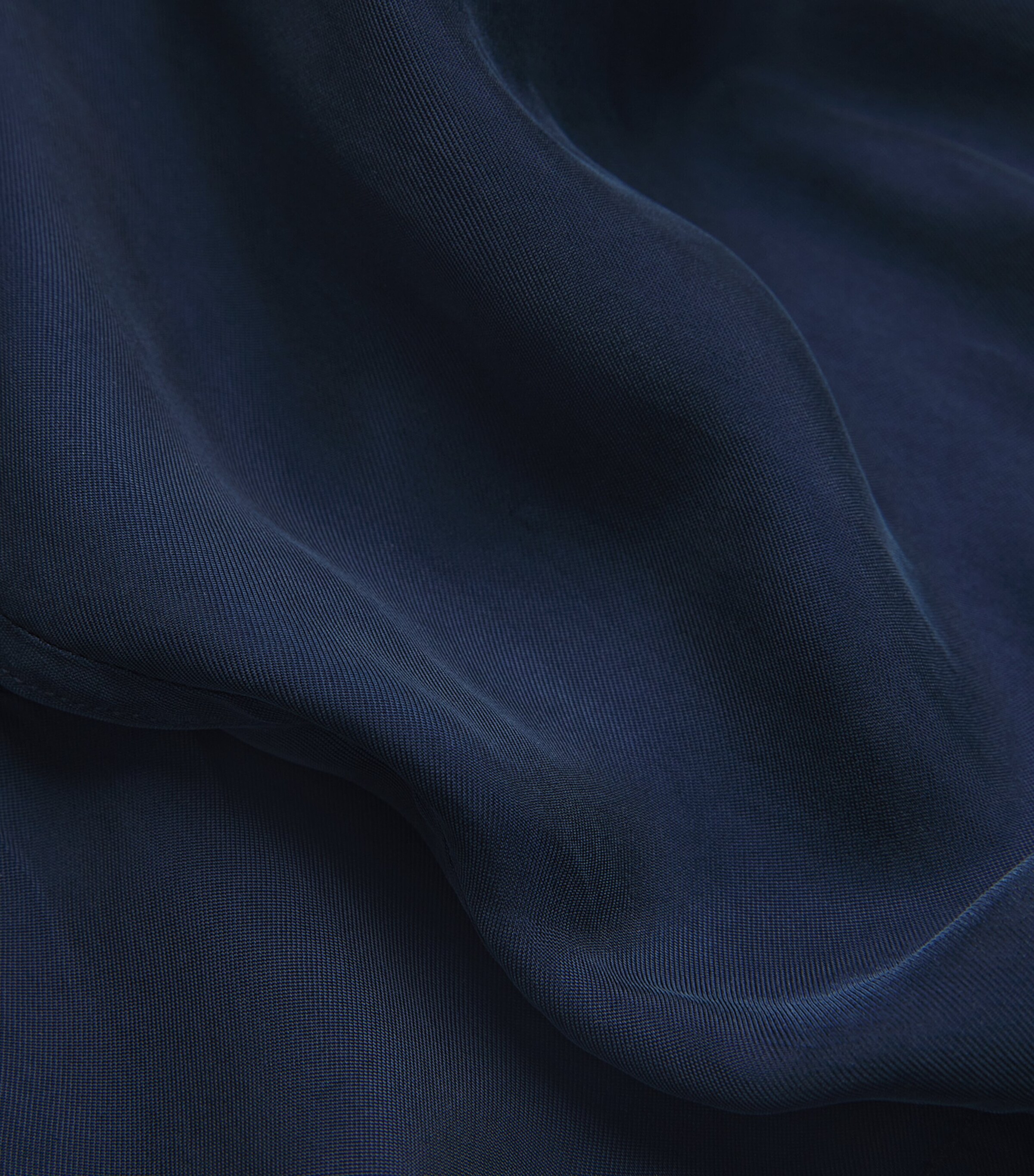 Róhe Mens Long-Sleeve Shirt Indigo Image 5