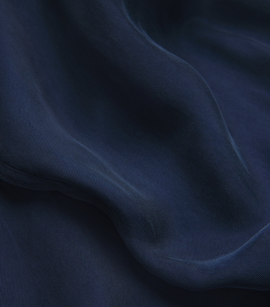 Róhe Mens Long-Sleeve Shirt Indigo Image 5