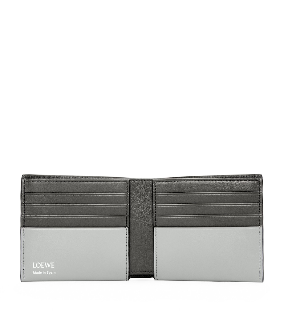 Leather Bifold Wallet PEARL GREY/DARK GREY Image 2