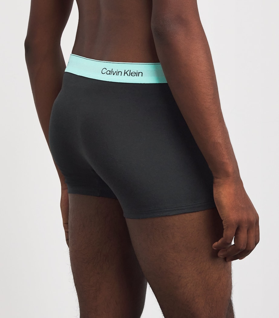 Icon Cotton Stretch Briefs (Pack of 3) VRB-BLACK Image 3