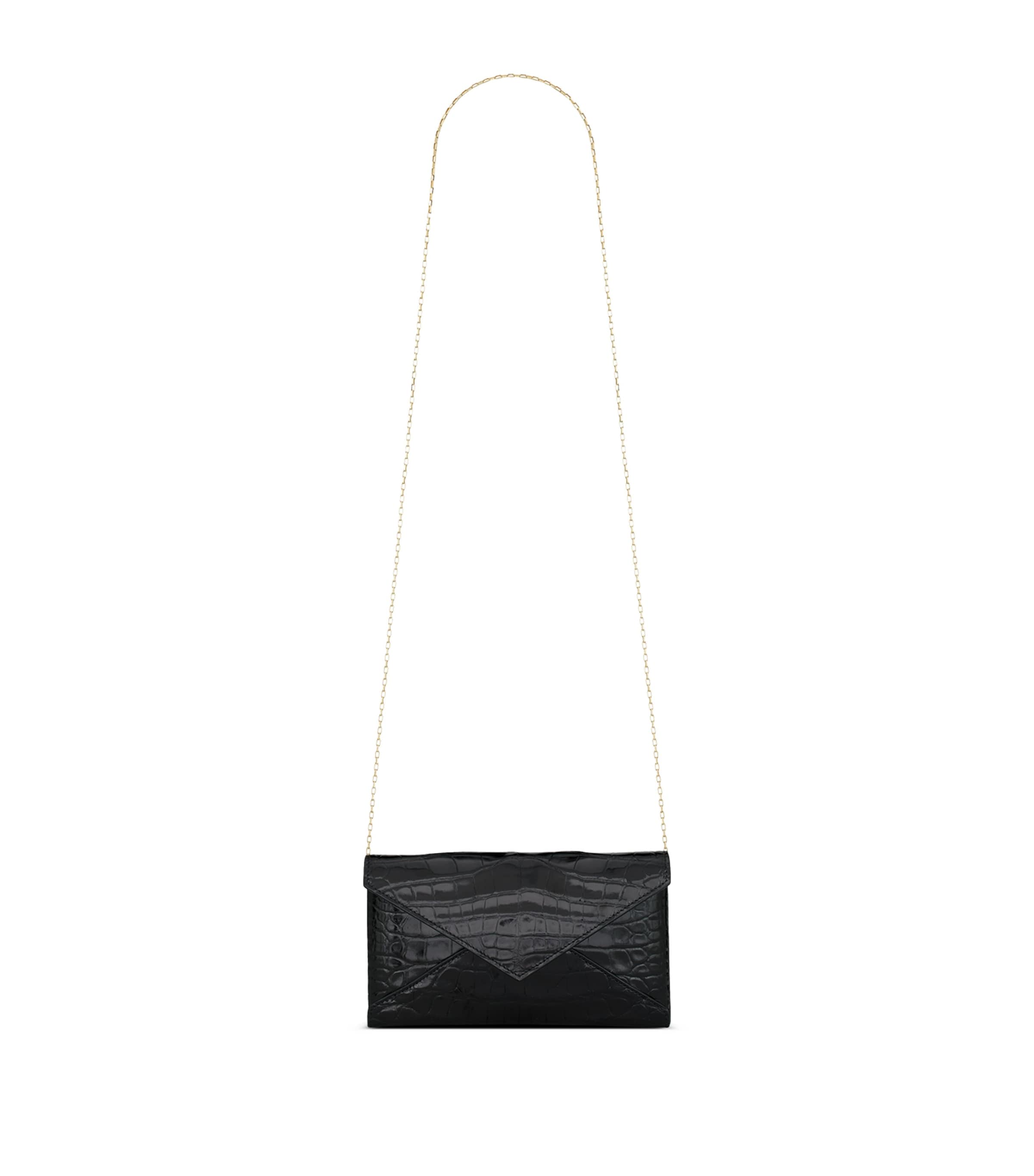 Saint Laurent Patent Envelope Cross-Body Bag
