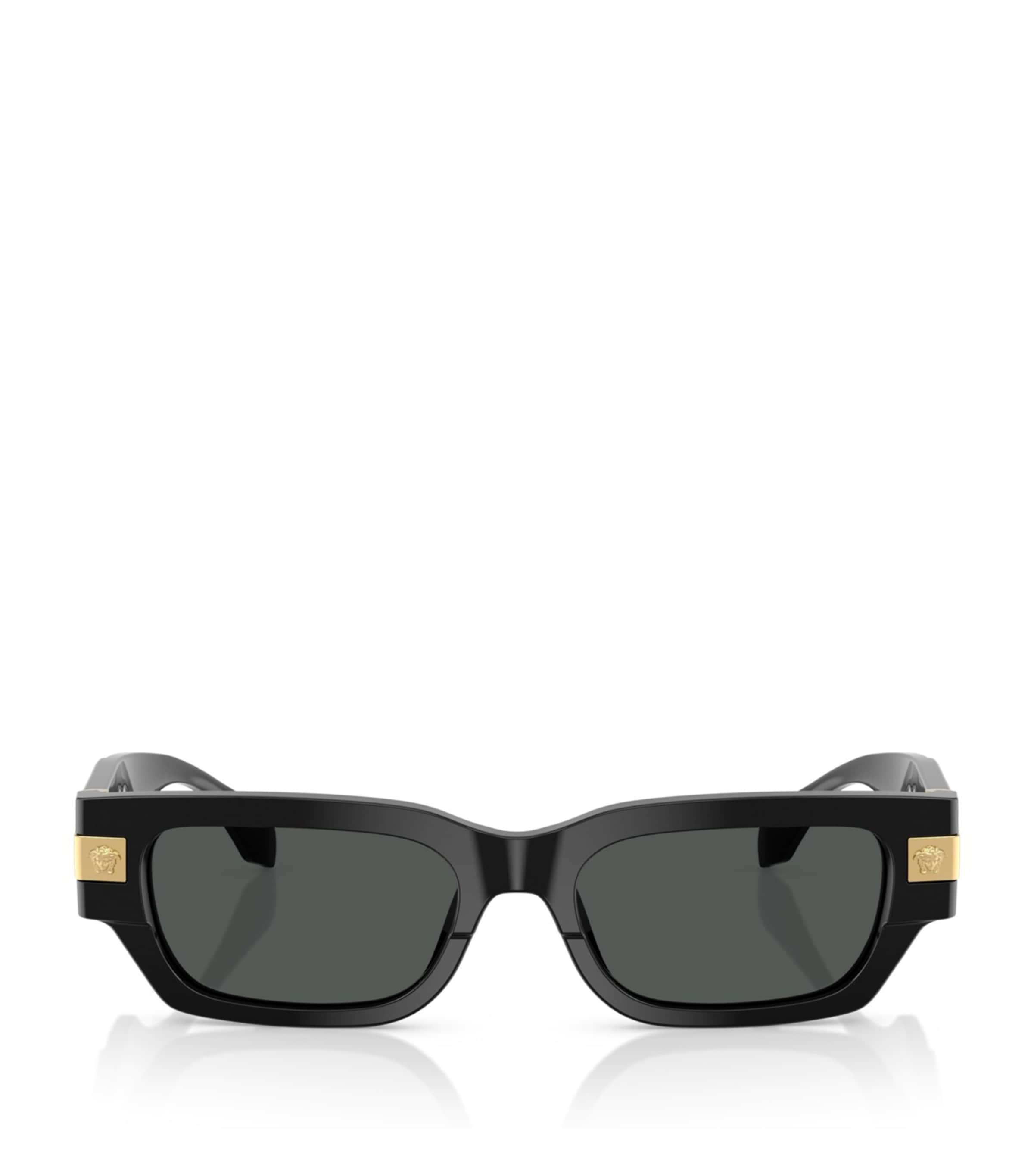 Versace Acetate Ve4465 Sunglasses In Black