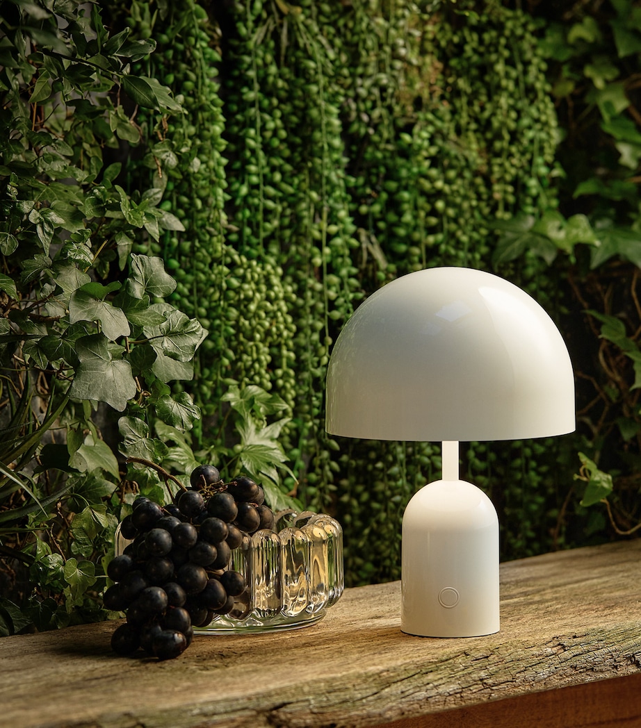 Portable Bell Table Lamp WHITE Image 7