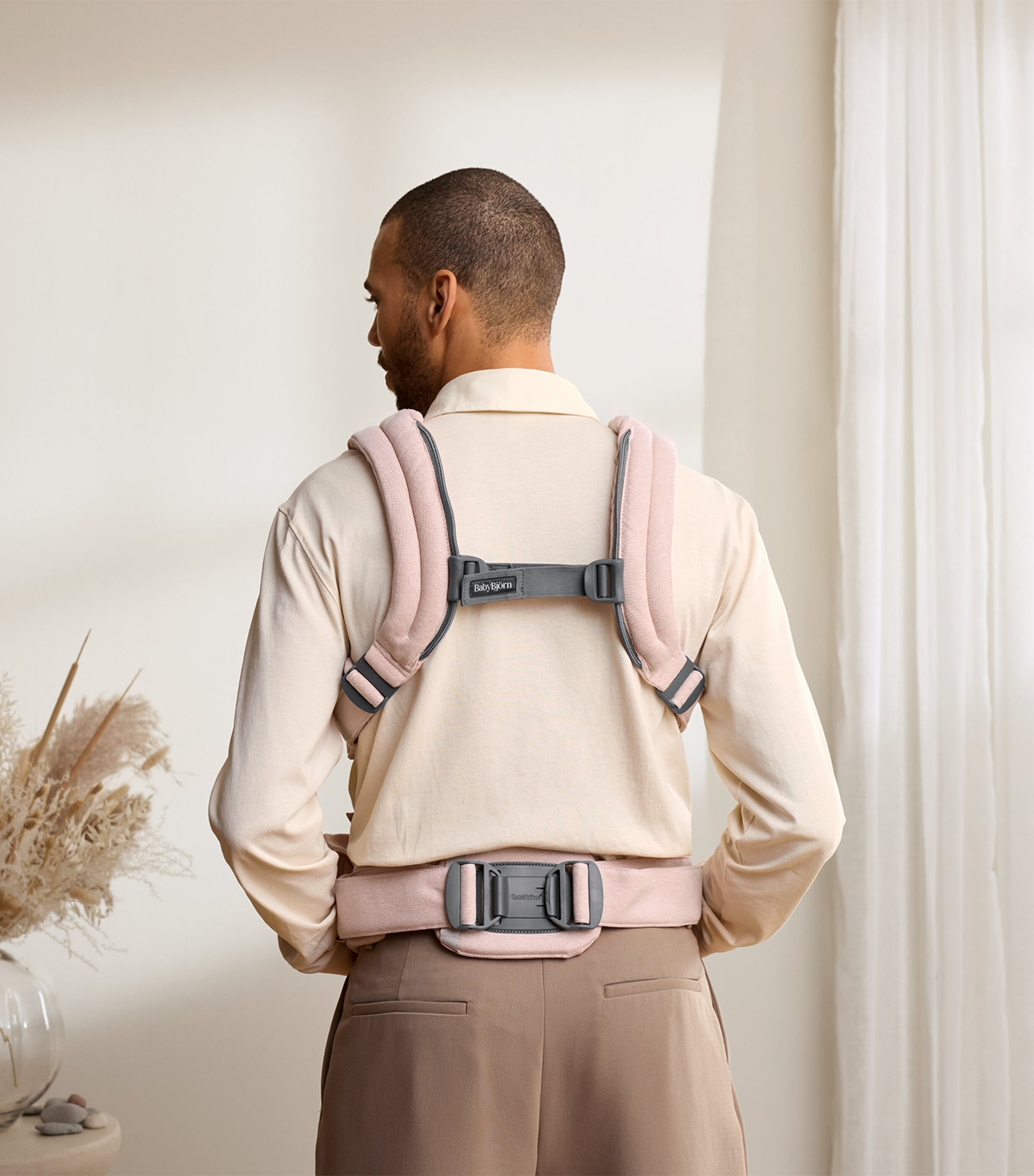 Woven Harmony Baby Carrier LIGHT PINK Mï¿½LANGE Image 4