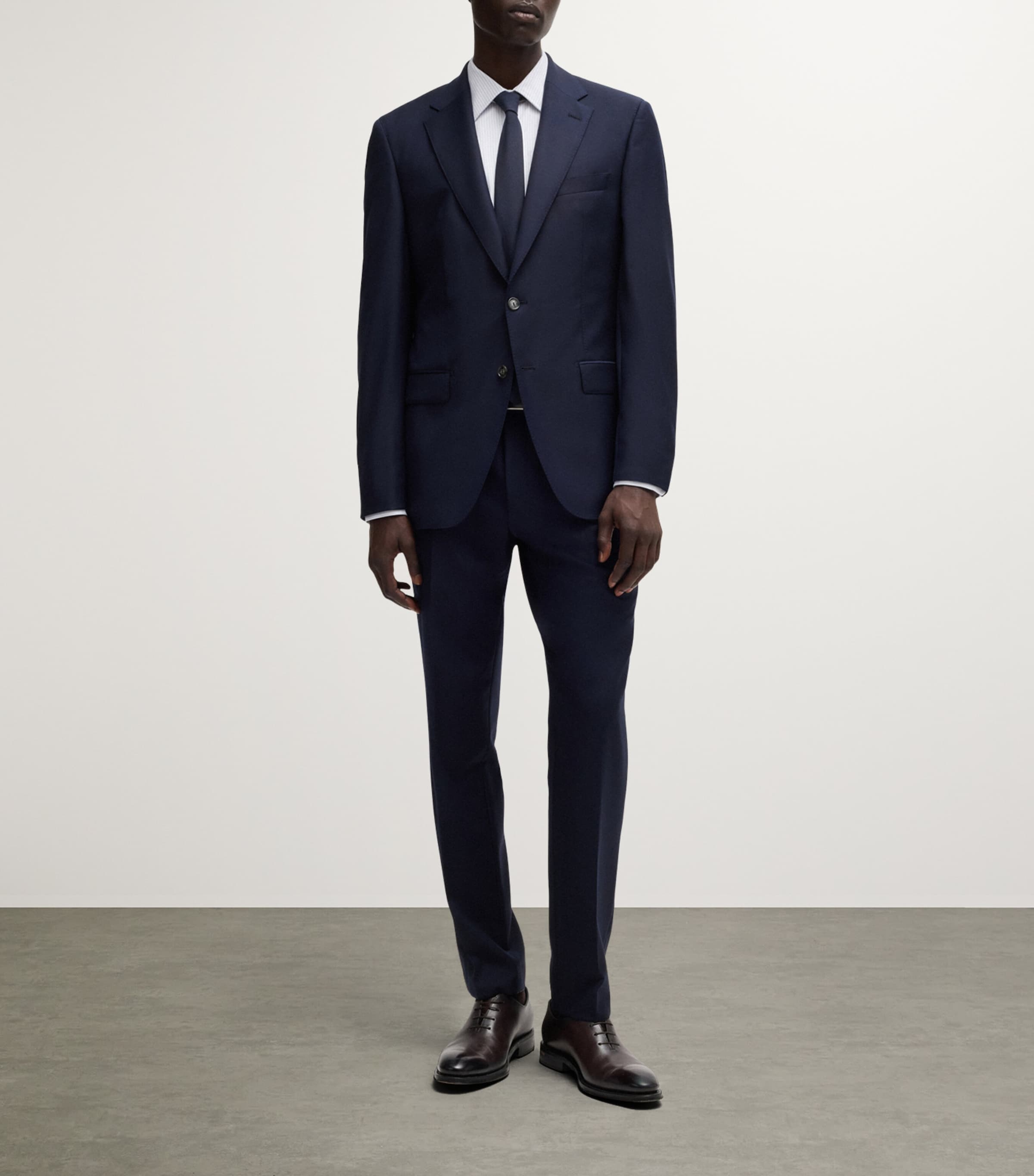 Cotton Striped Slim Shirt 450 Image 2