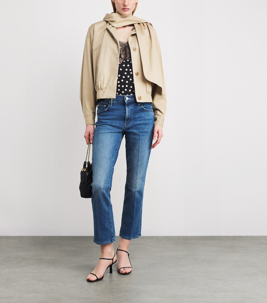 Polka Dot Amelia Cami Top WHITE/BLACK Image 2