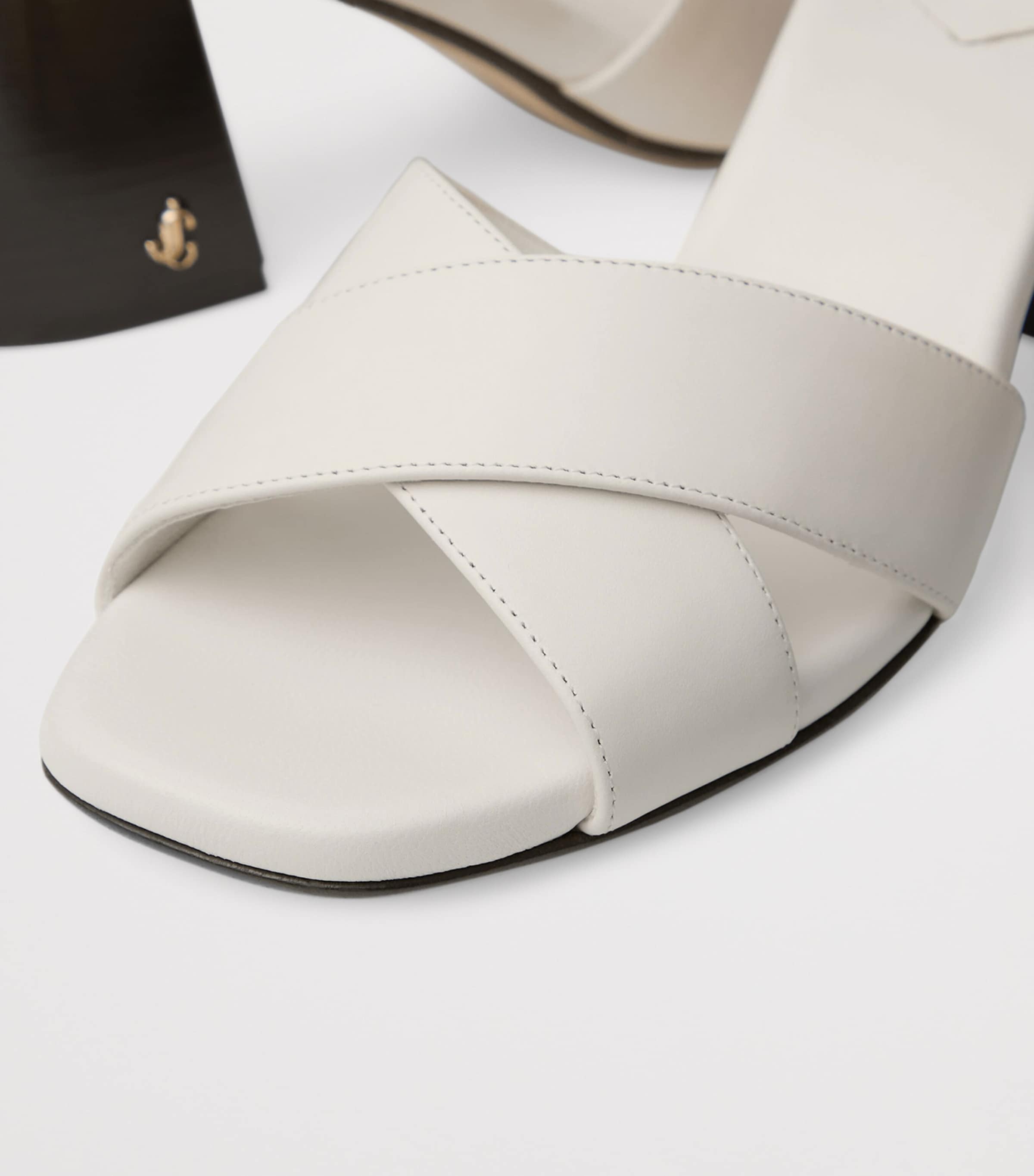 Valla 65 Leather Sandals LATTE Image 2