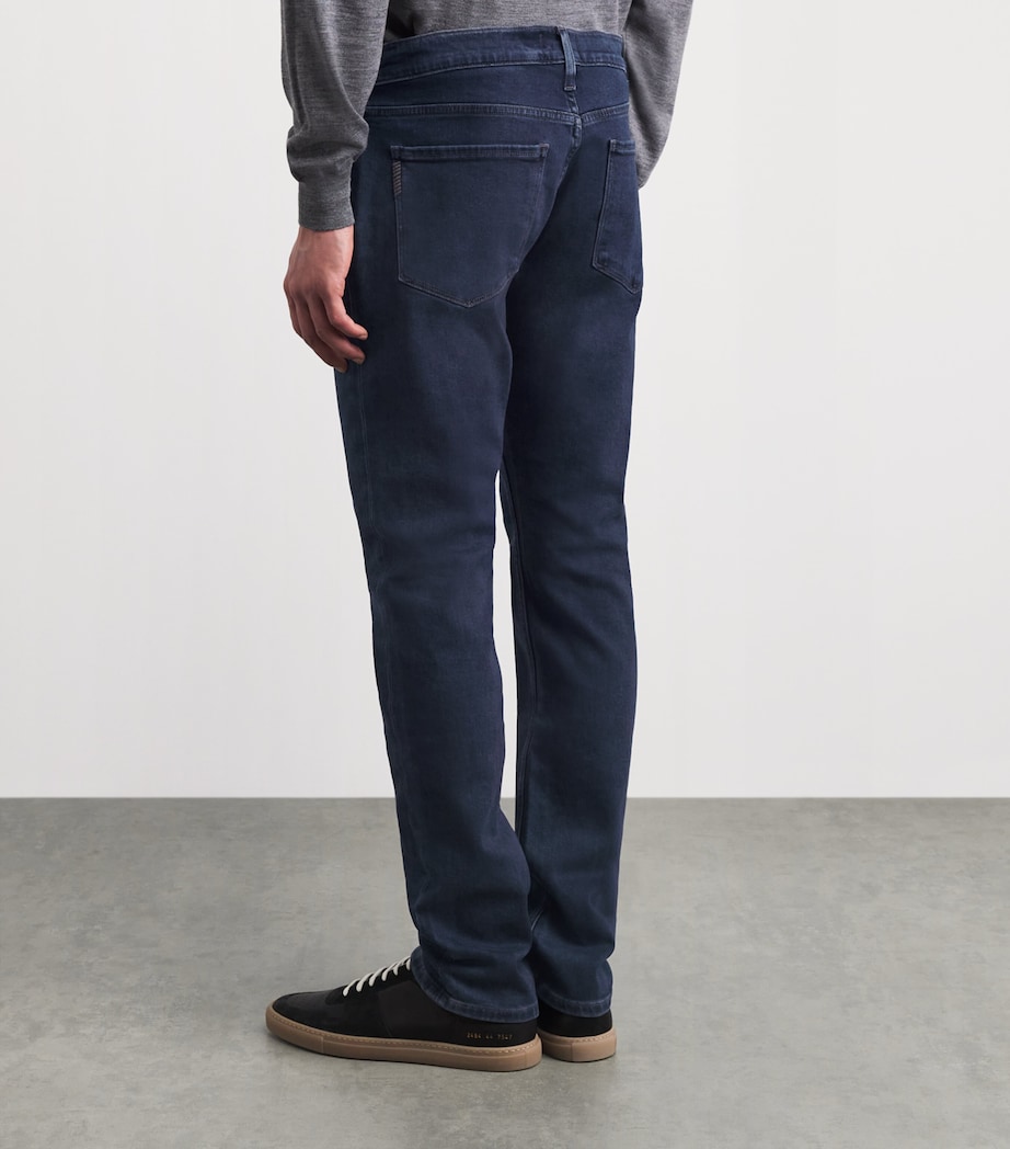 PAIGE Mens Lennox Slim Jeans Jenkins Image 4