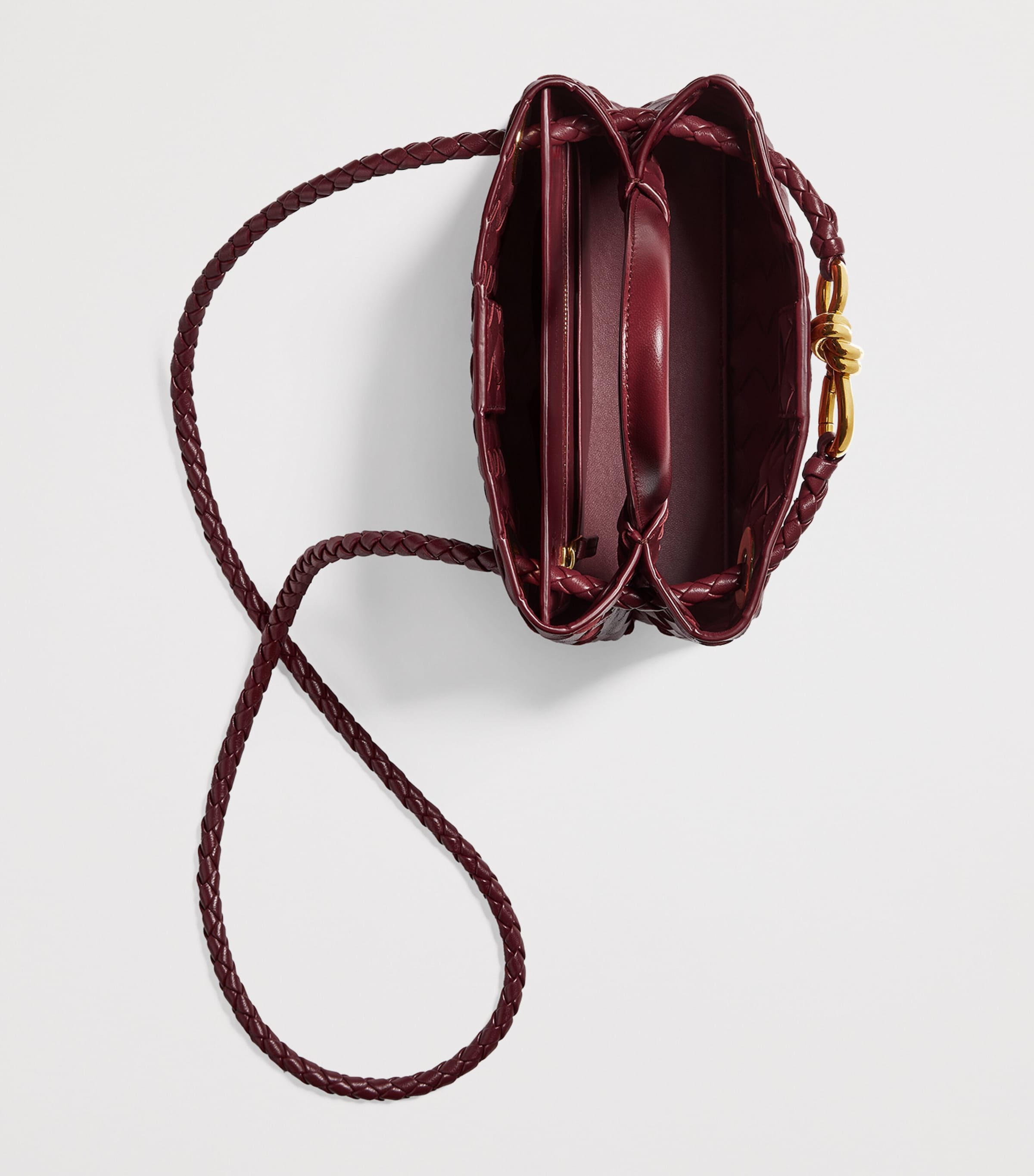 Bottega Veneta Mini Leather Andiamo Top-Handle Bag Image 6