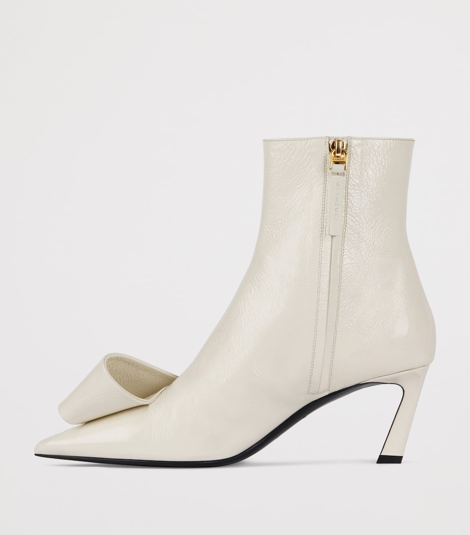 Givenchy Leather Twisted Ribbon Ankle Boots 65 Image 5