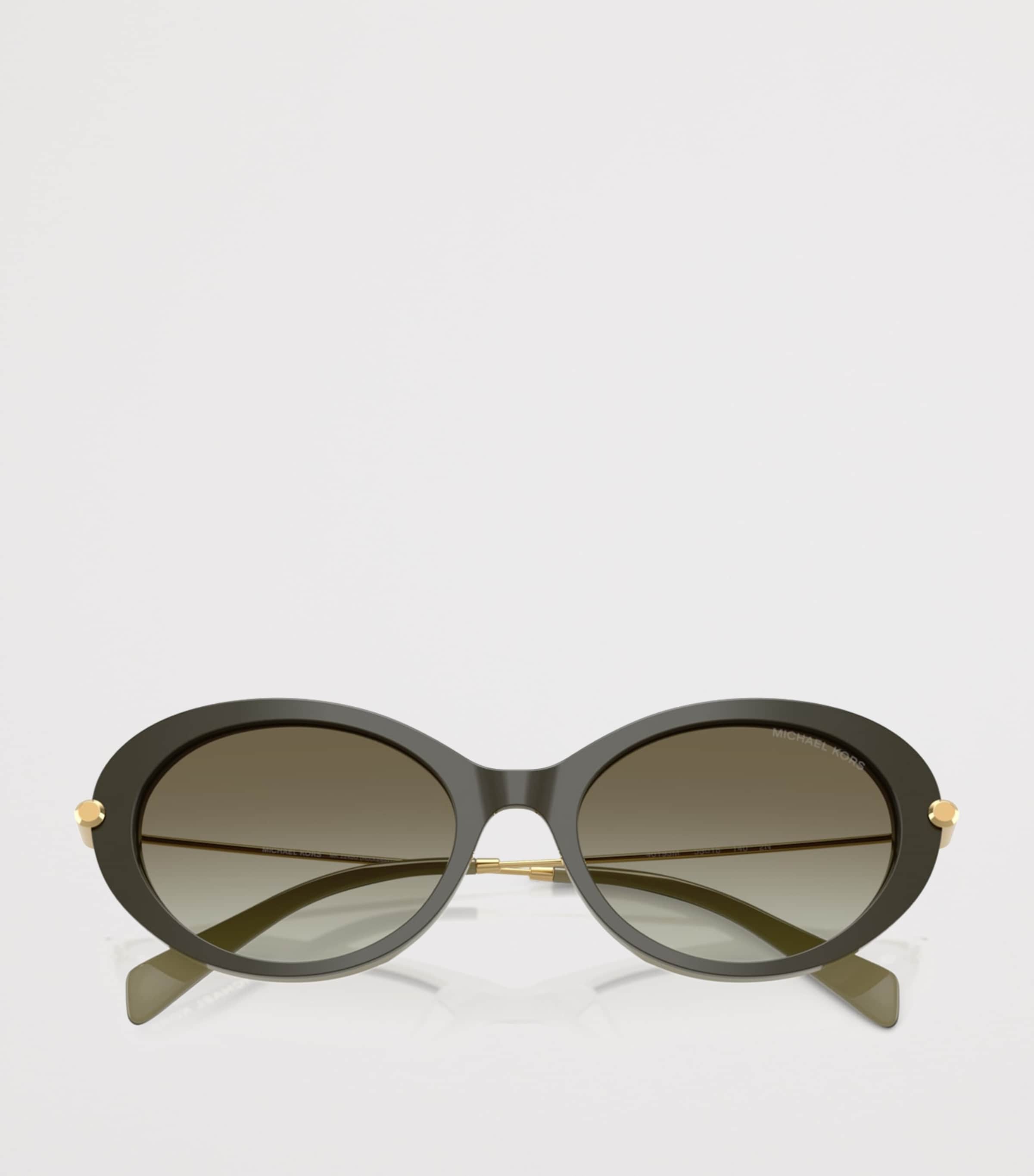 Michael Kors Rockaway Oval Sunglasses Green Image 5