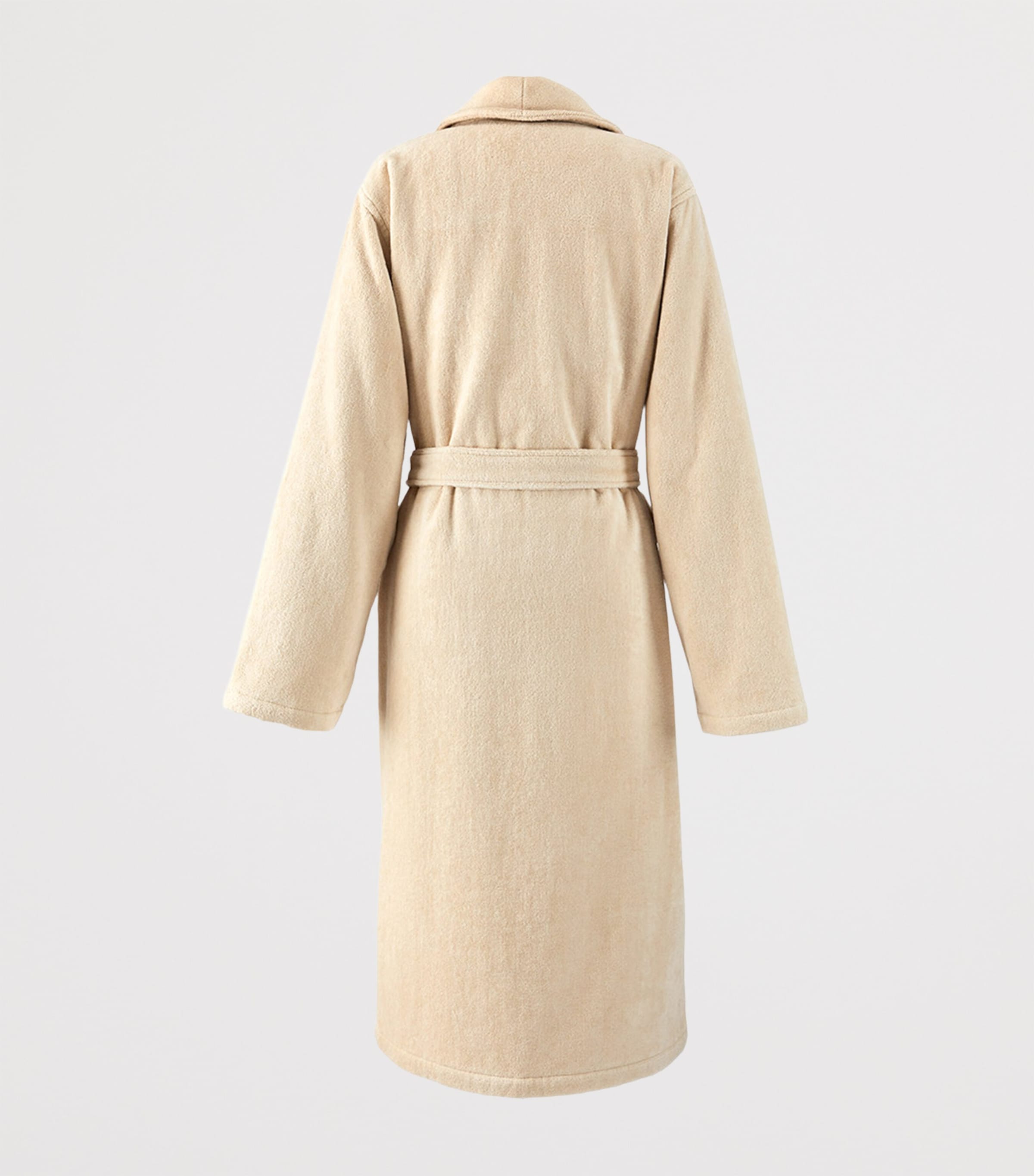 Ralph Lauren Home Cotton Denim Bear Bathrobe Pale Oak Image 2