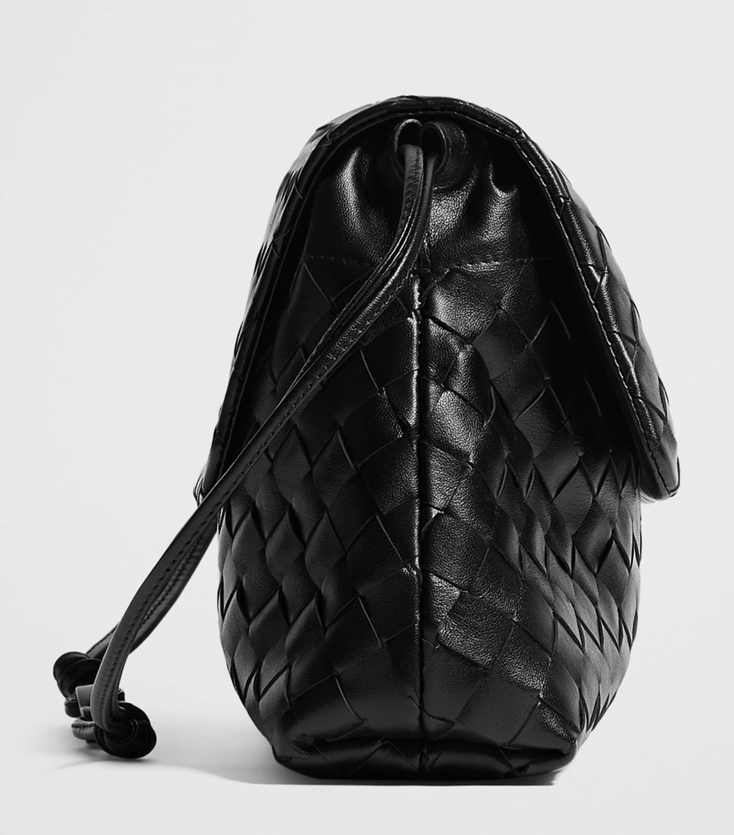 Bottega Veneta Leather Giorno Shoulder Bag Image 5