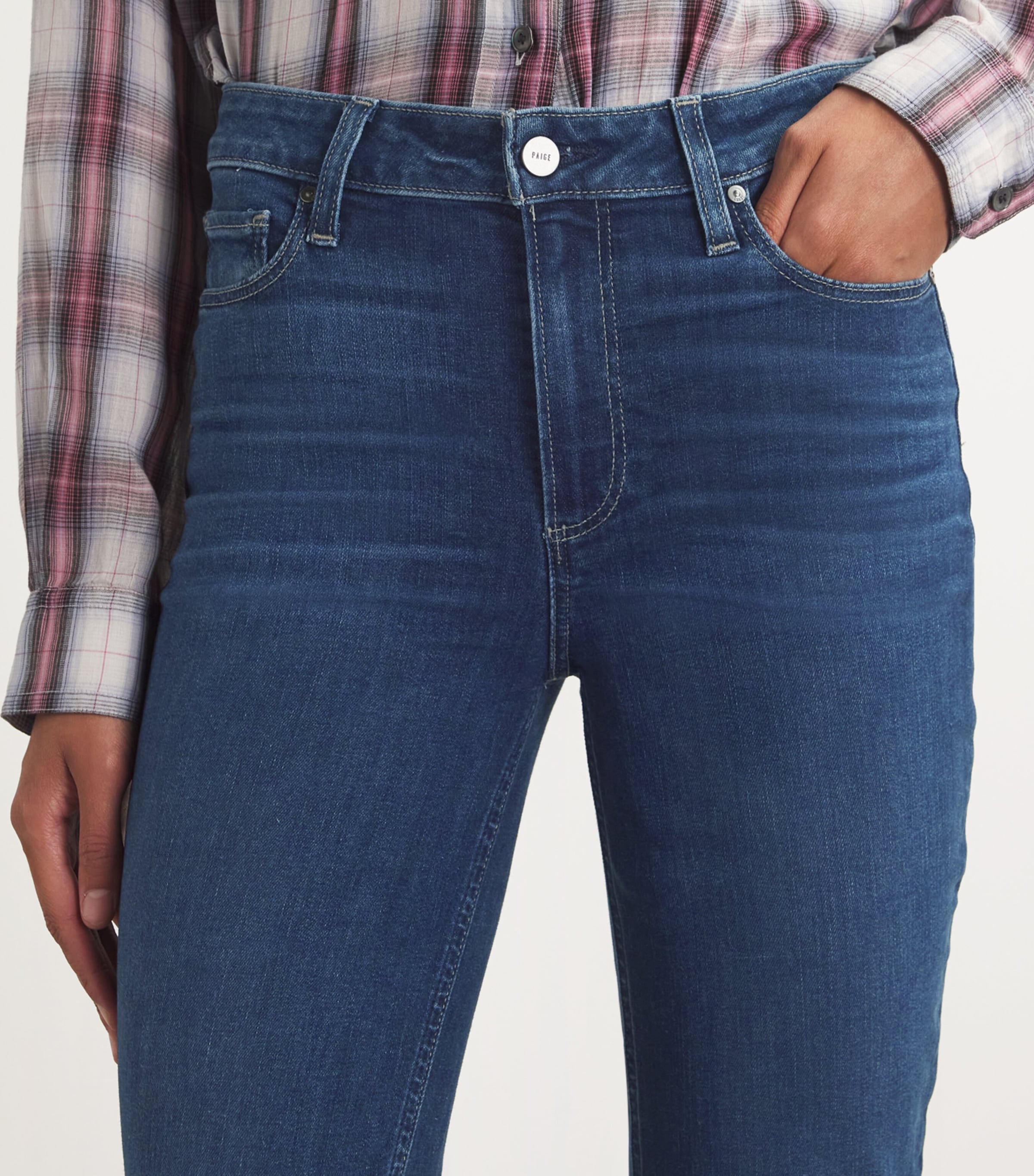 Hoxton Mid-Waist Straight Jeans BRENTWOOD Image 6