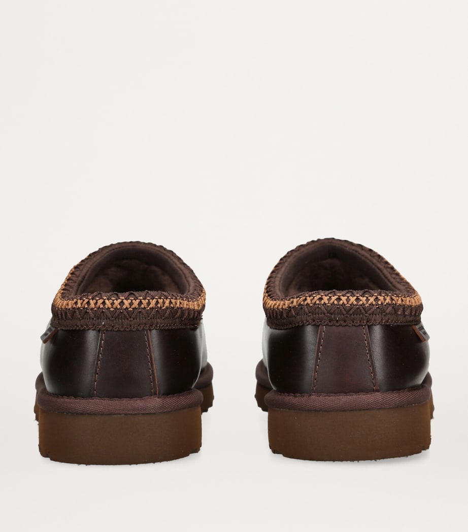 Leather Tasman Slippers BROWN/OTH Image 2