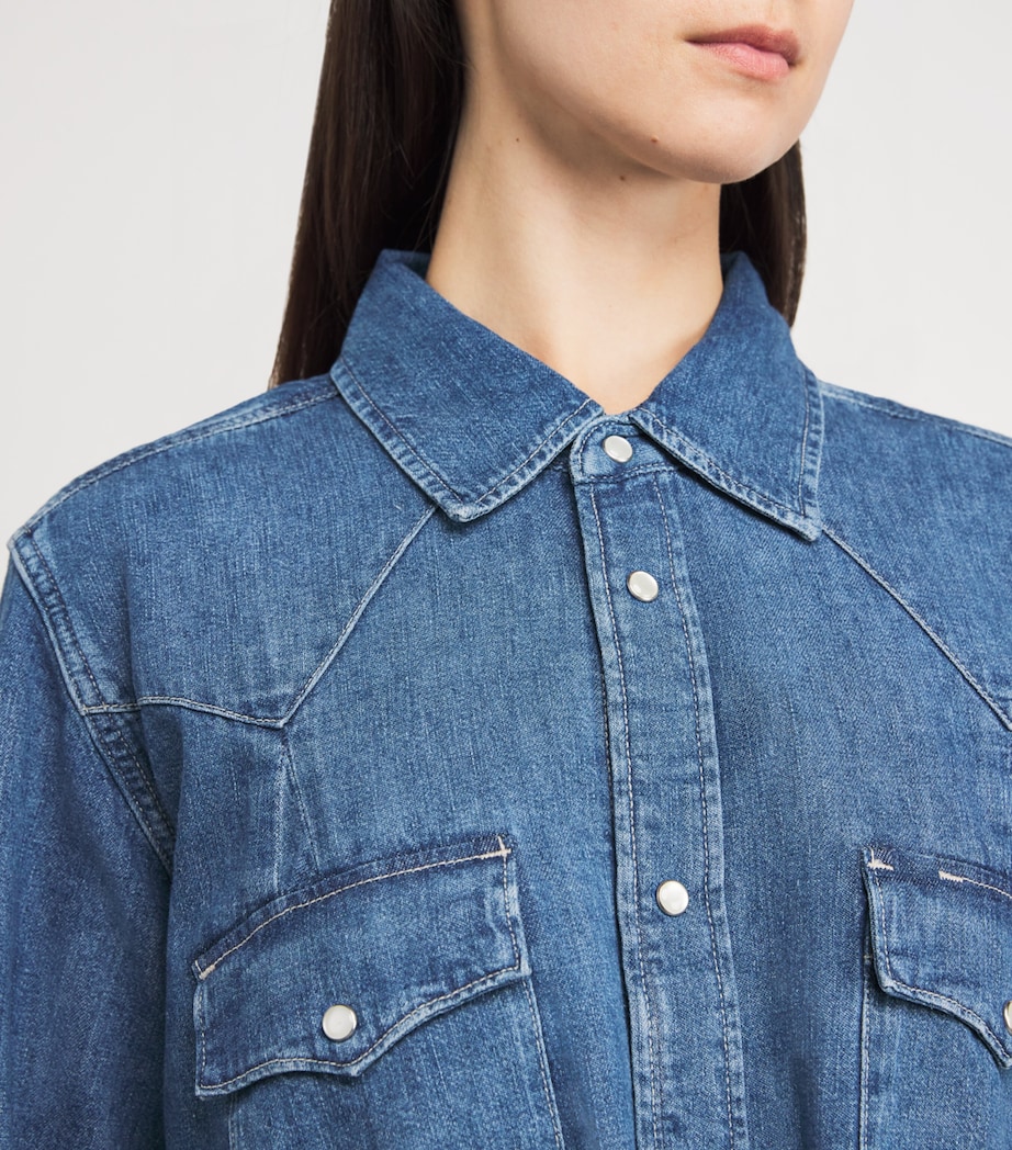 Denim Western Shirt NISKU WASH Image 6