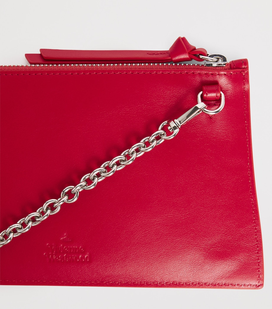 Embellished Clutch Bag PINK Image 4