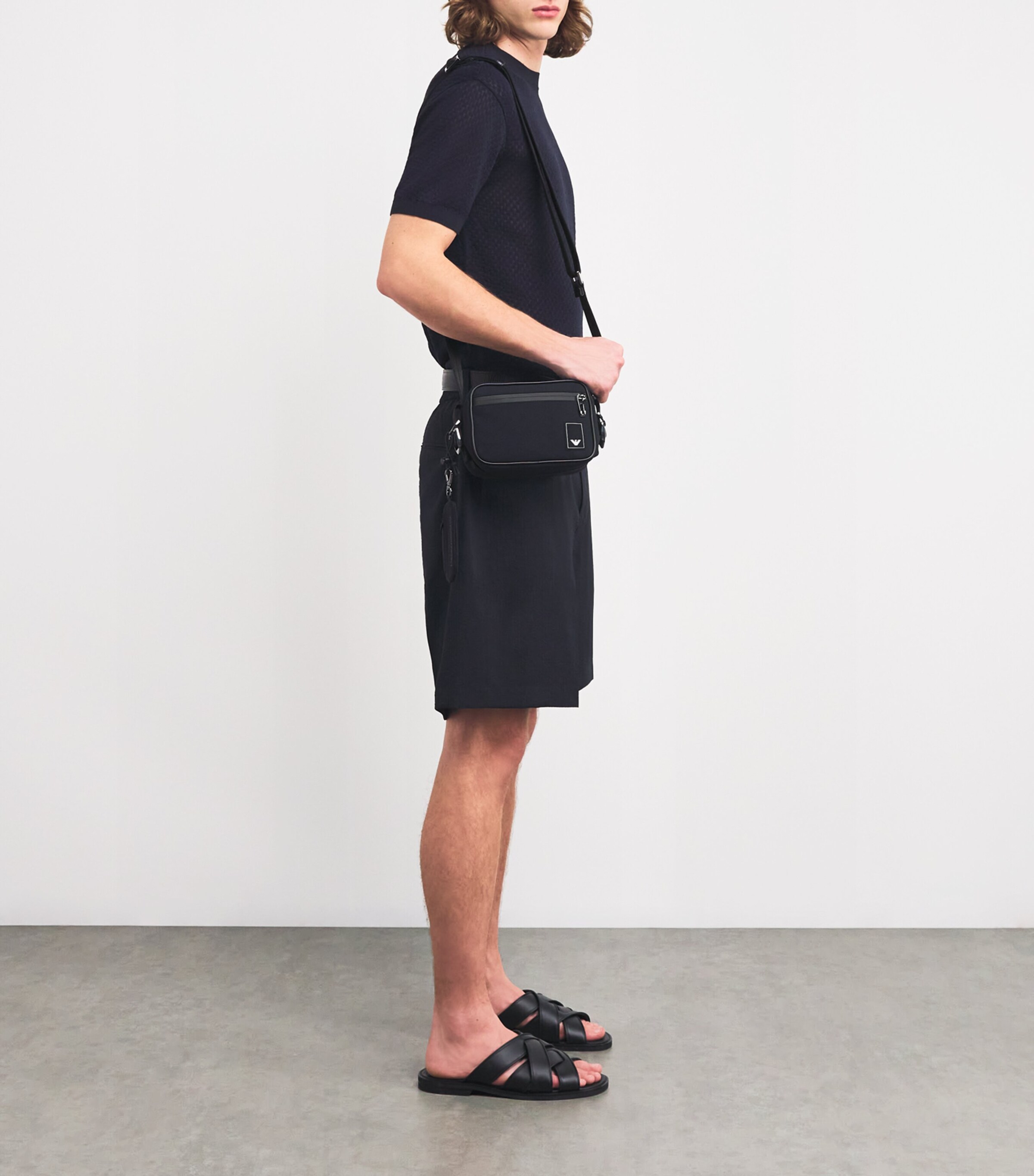 Logo Tech Cross-Body Bag UB118 Image 2