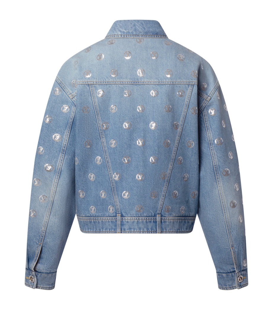 Sequin Signature Denim Jacket BLUE Image 2