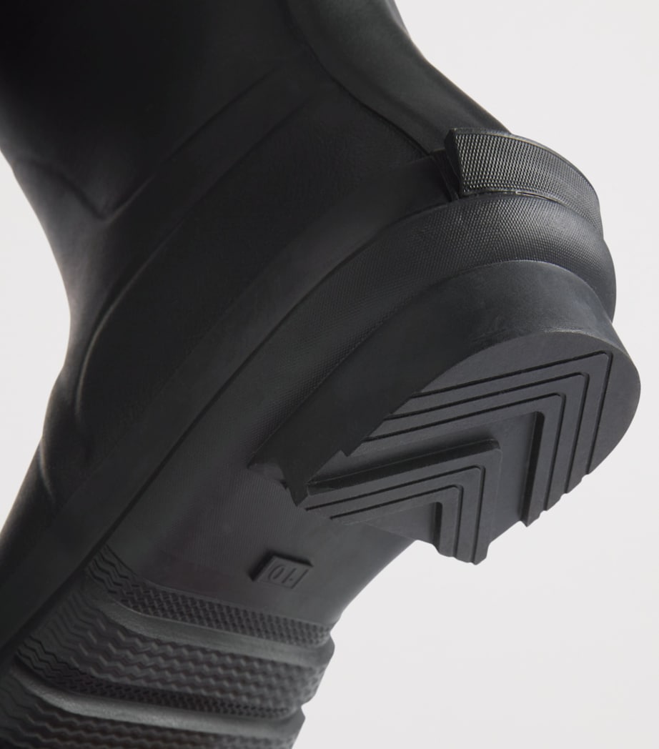 Barbour Tall Bede Wellington Boots Black Image 7