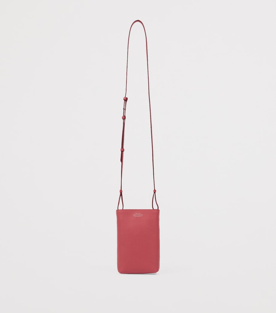 Leather Day pouch RASPBERRY Image 4