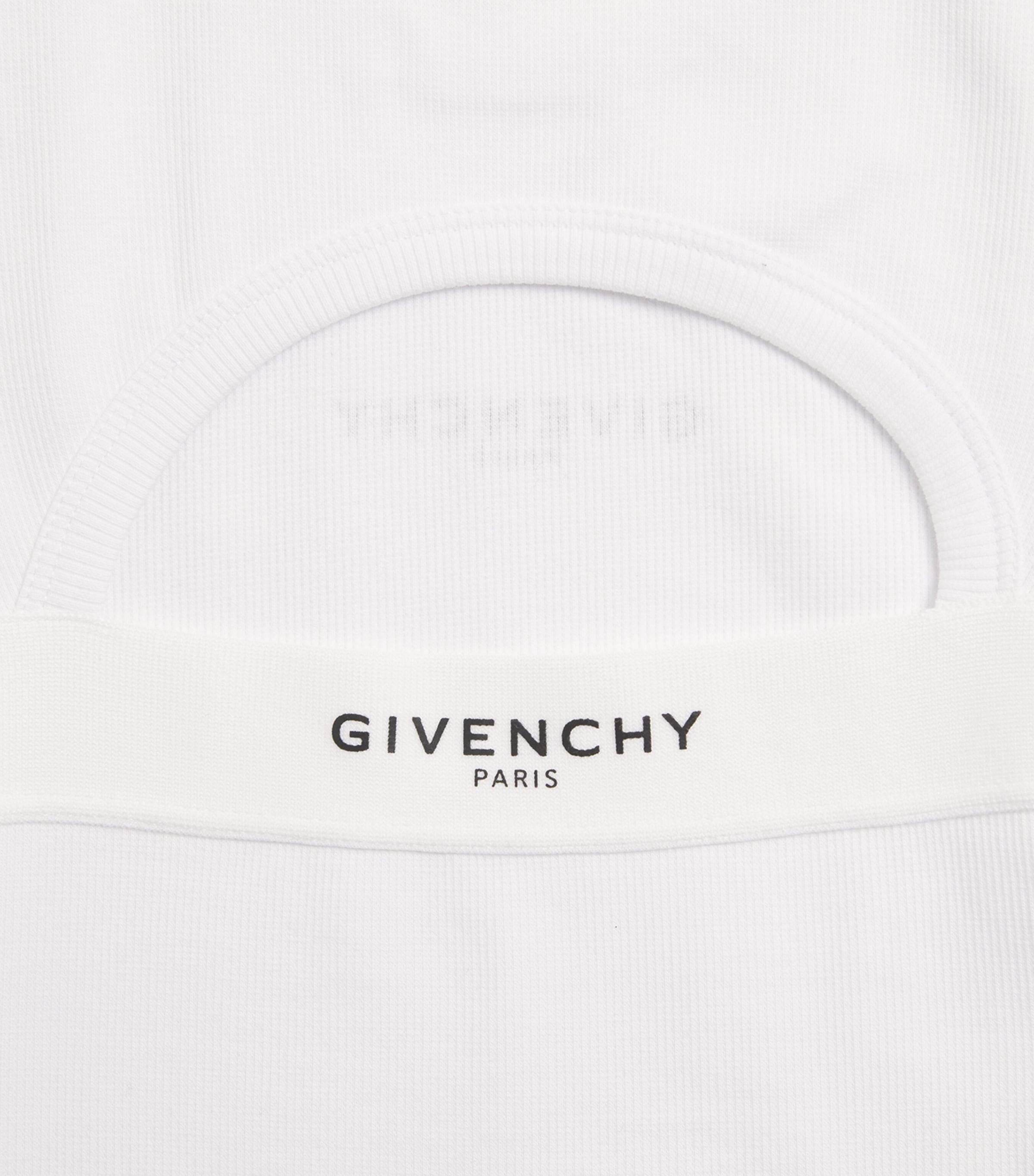 Stretch-Cotton Logo Short-Sleeve Dress (4-12+ Years) H31222/10PWHITE Image 3