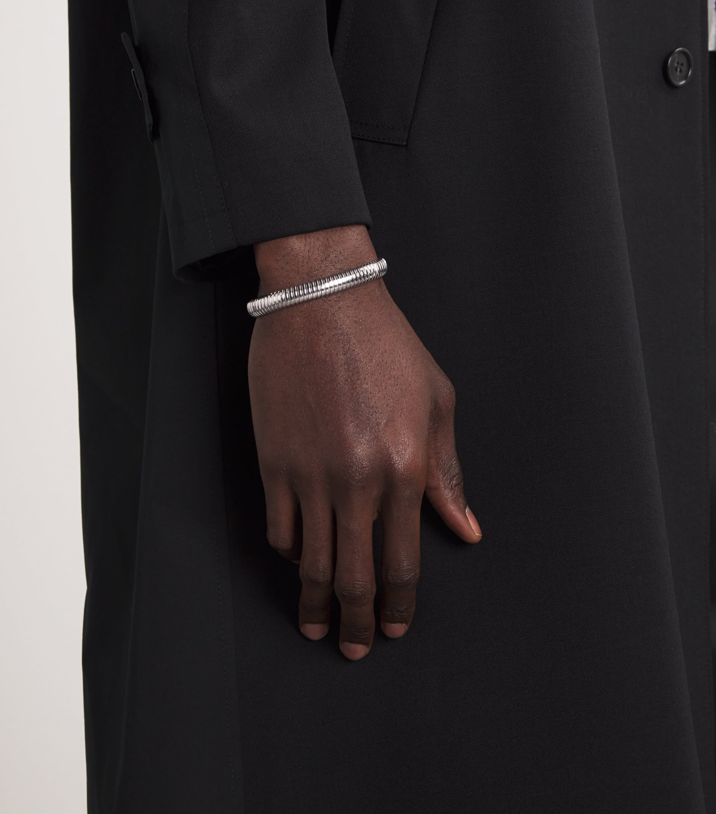 Sterling Silver Tubogas Bracelet S925 Image 2