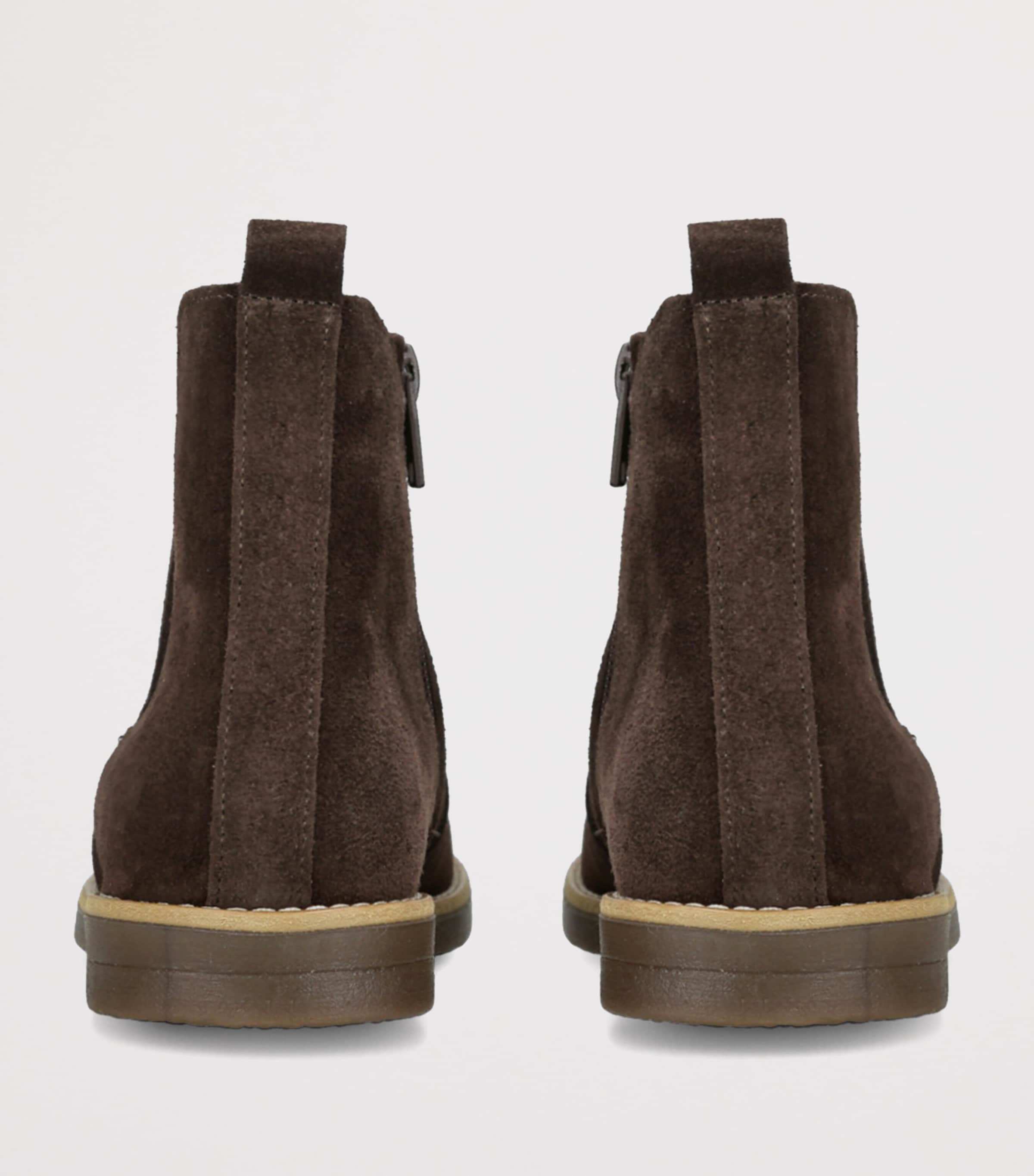 Suede Elo Chelsea Boots BROWN Image 2