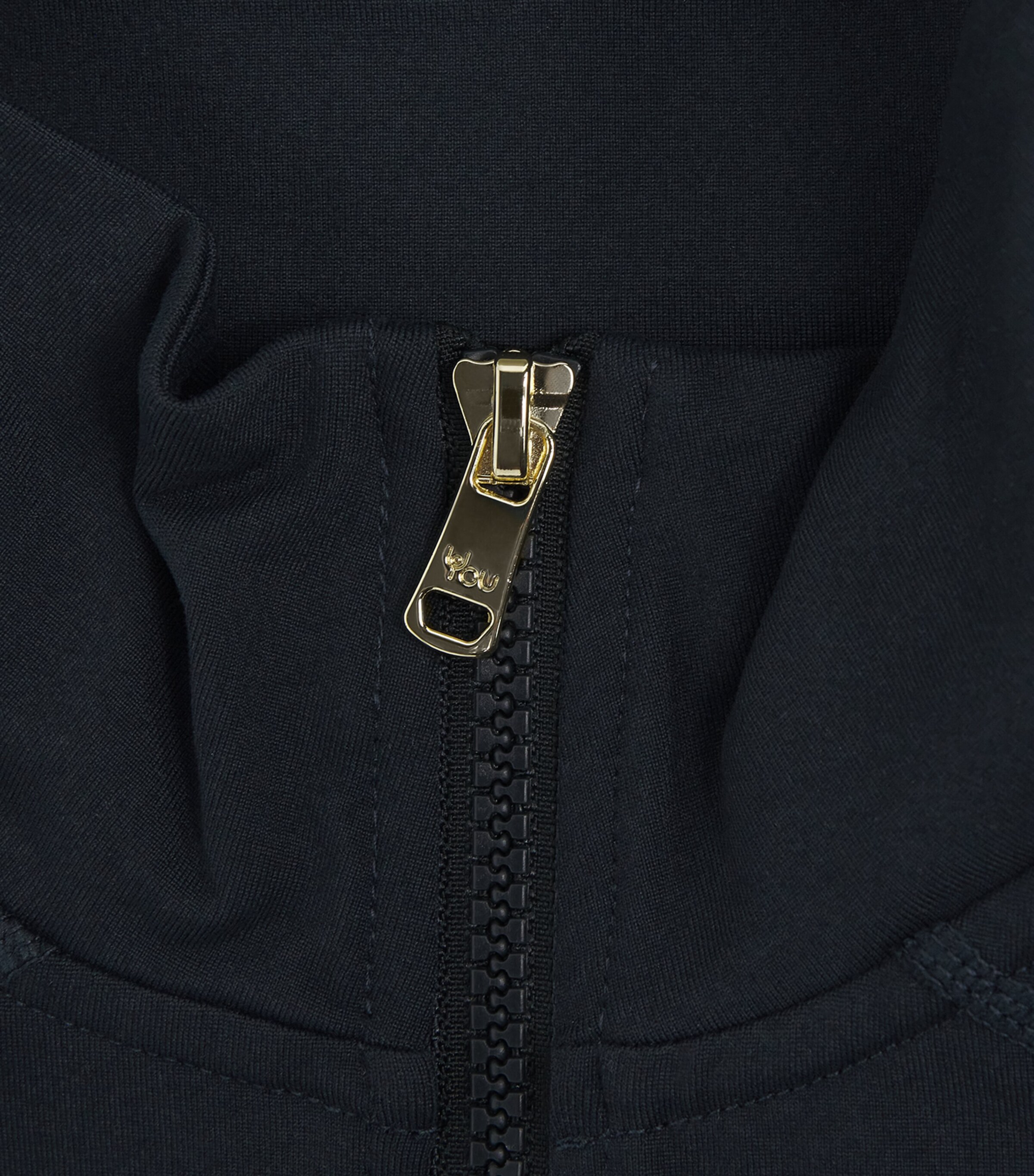 Y.O.U Womens Clayton Zip-Up Jacket Black Image 6