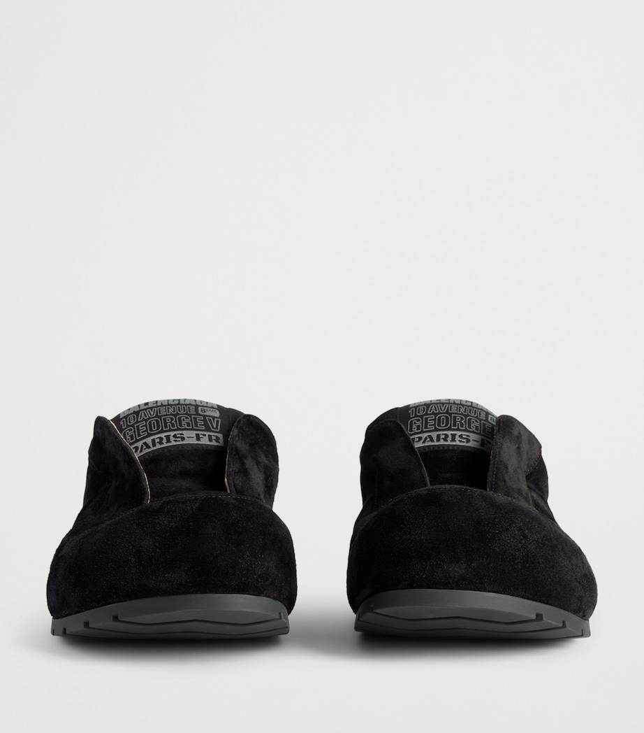 Balenciaga Suede Dumbo Mules Image 4