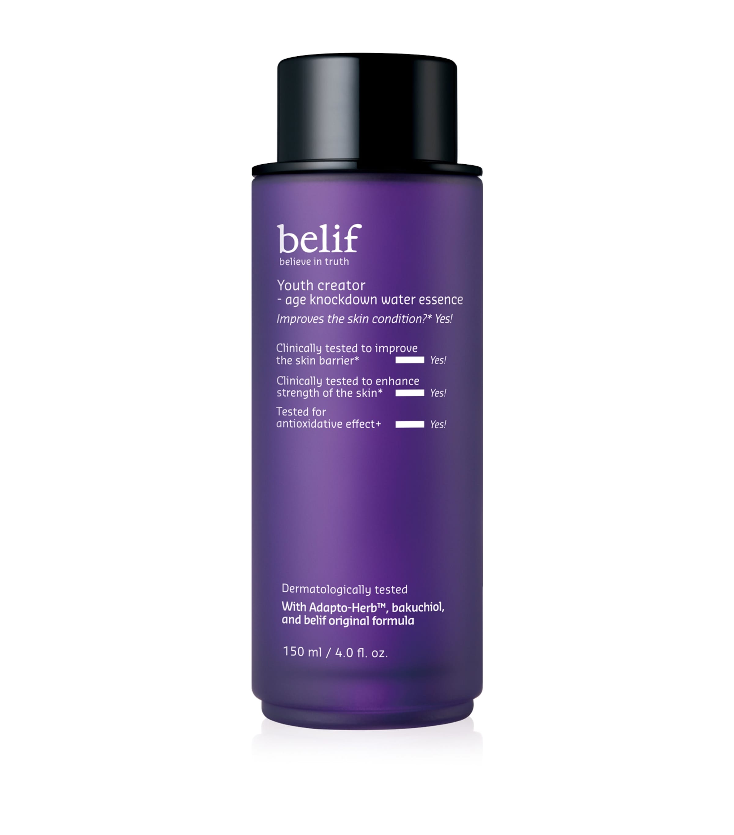 Belif Youth Creator Age Knockdown Water Essence Toner