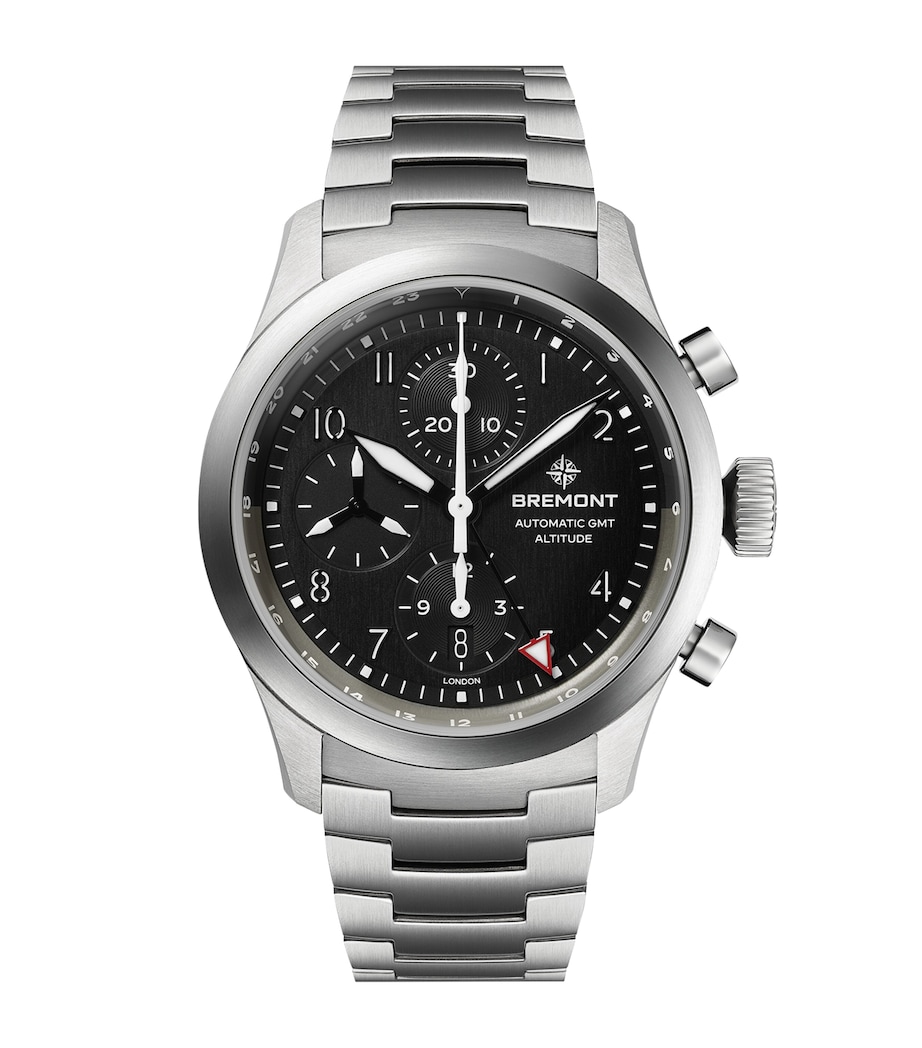 Titanium Altitude Chronoraph GMT Watch 42mm BLACK Image 1